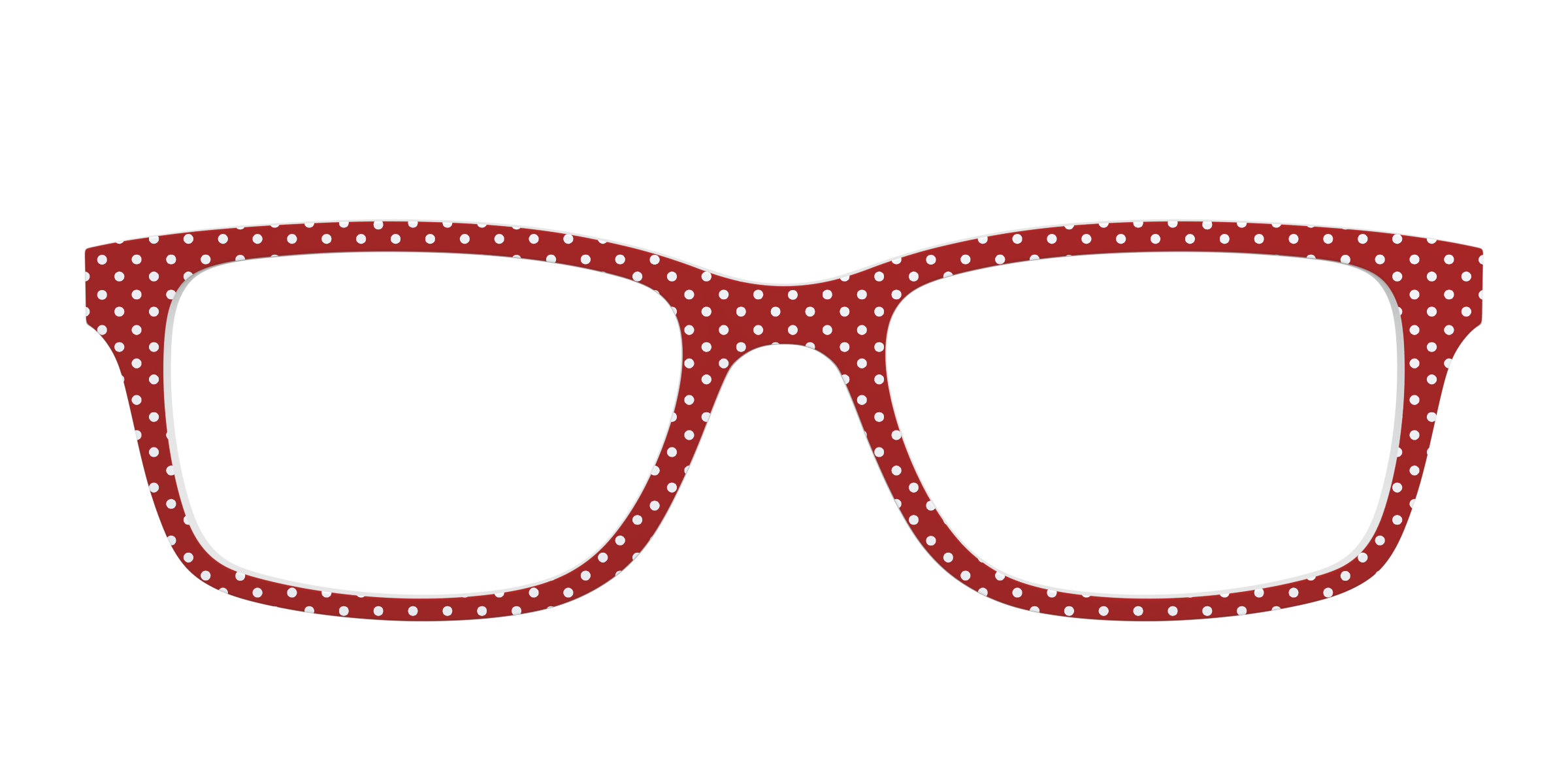 Pair Eyewear Solid Tops The Ruby Pin Dot top magnetico