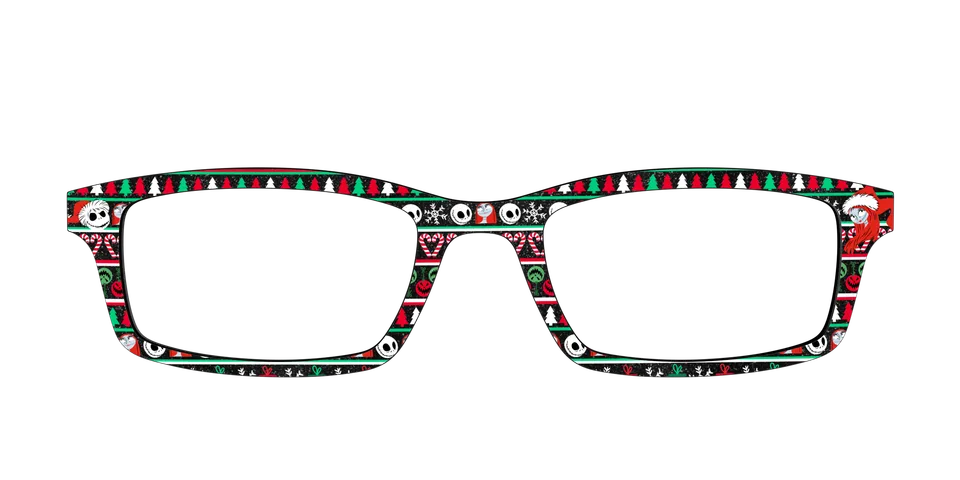 Pair Eyewear Collabs Frightfully Festive Shimmer top occhiali glitter