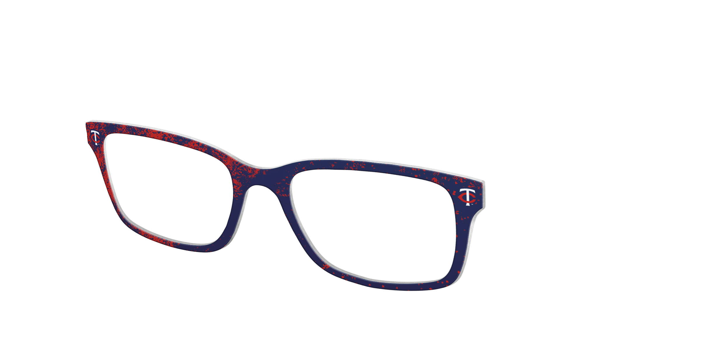 Pair Eyewear School Spirit Twins Home Run top occhiali rosso