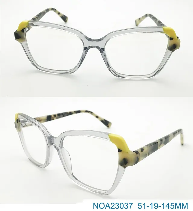 Ouyuan NOA23037 montatura occhiali acetato 51-19-145