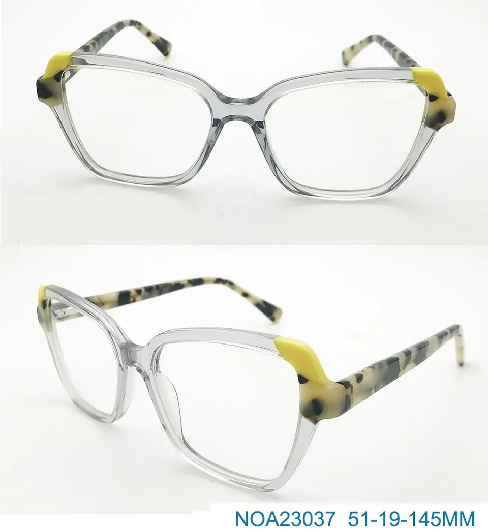 Ouyuan NOA23037 montatura occhiali acetato 51-19-145