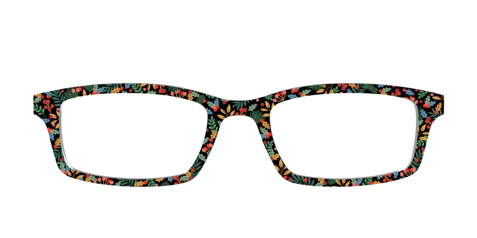 Pair Eyewear Design Tops Holiday Holly cover verde