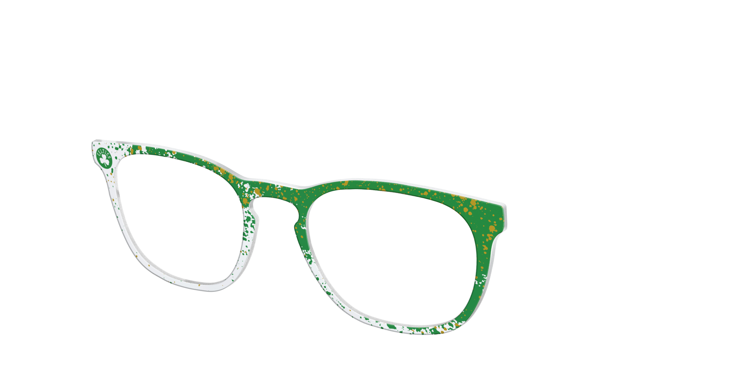 Pair Eyewear School Spirit Celtics Splatter top occhiali