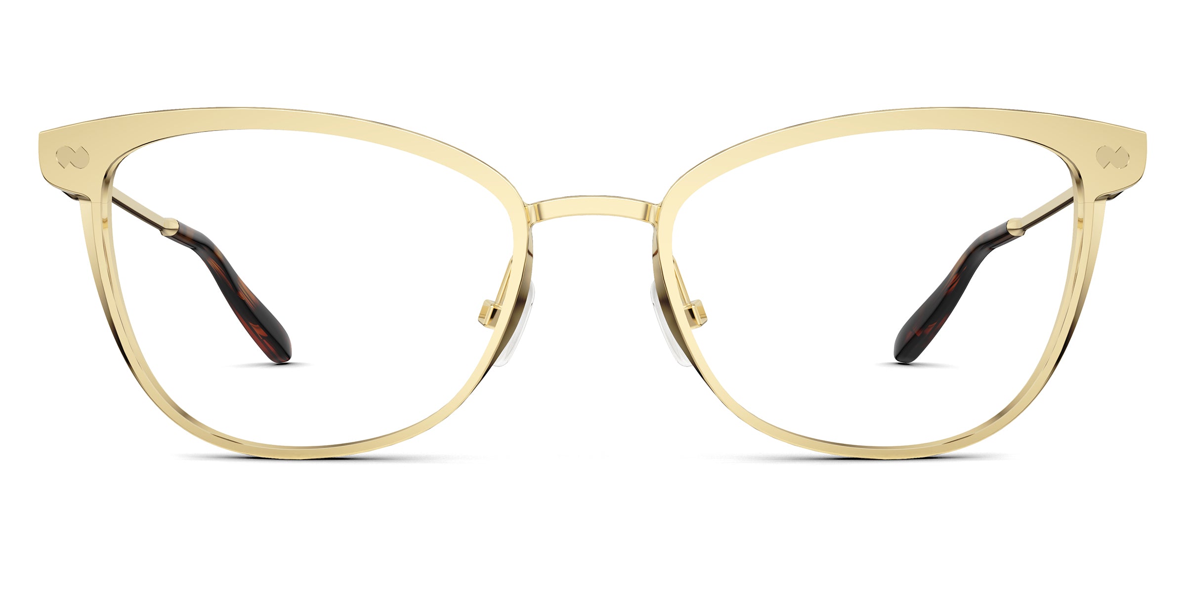 Pair Eyewear Base Frames Georgia Metal montatura cat-eye metallo
