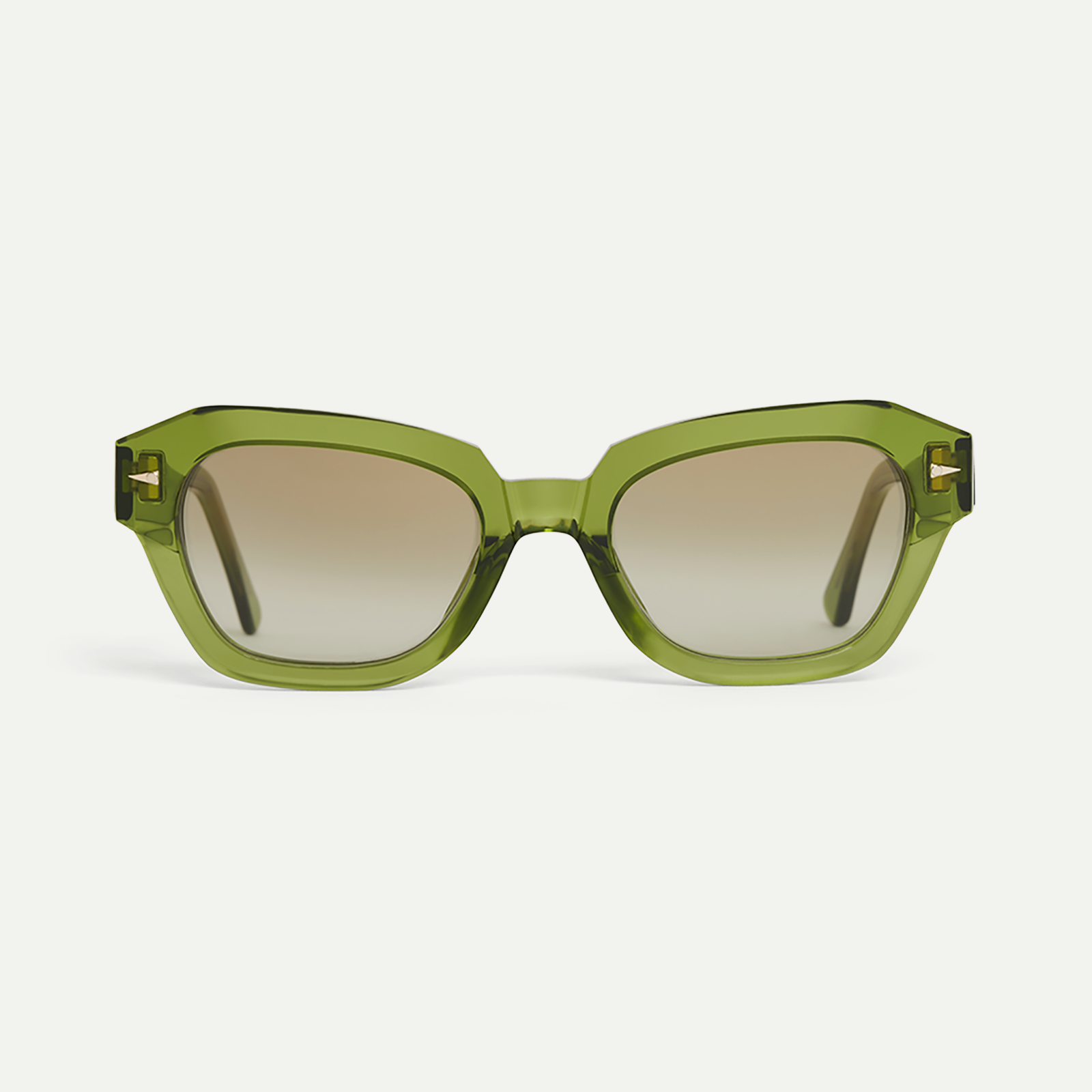 AHLEM Les Halles occhiali da sole verde cat eye
