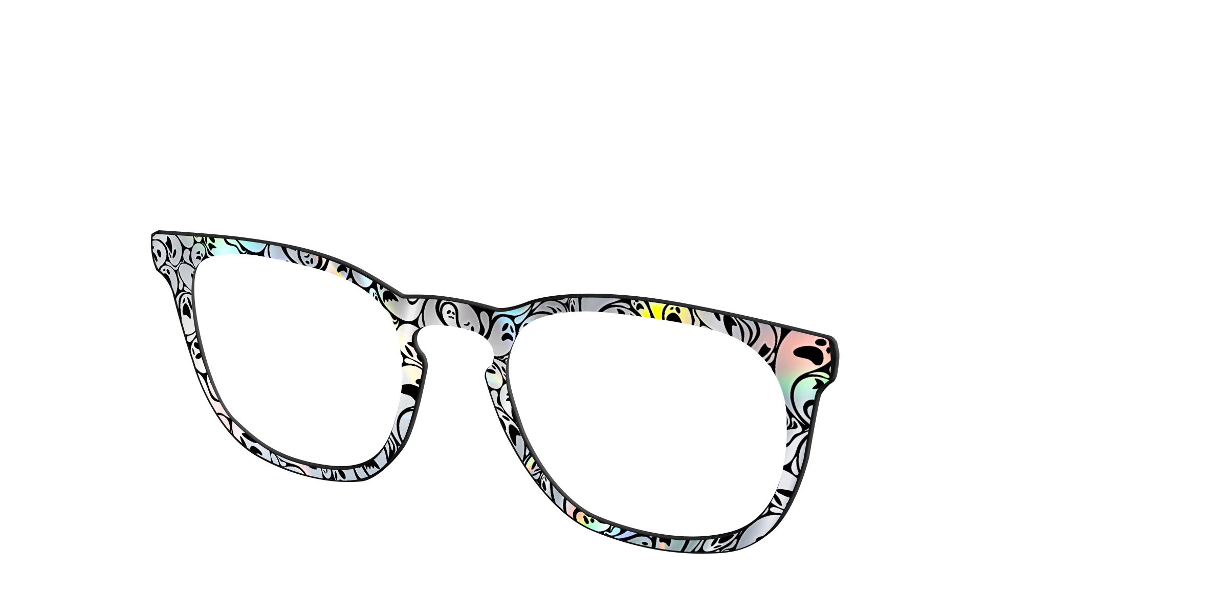 Pair Eyewear Design Tops Iridescent Spirits Cover Cedro