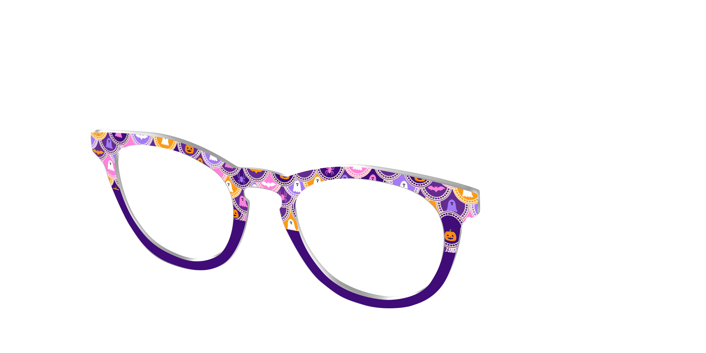 Pair Eyewear Design Spooky Scallop Split top Cedro