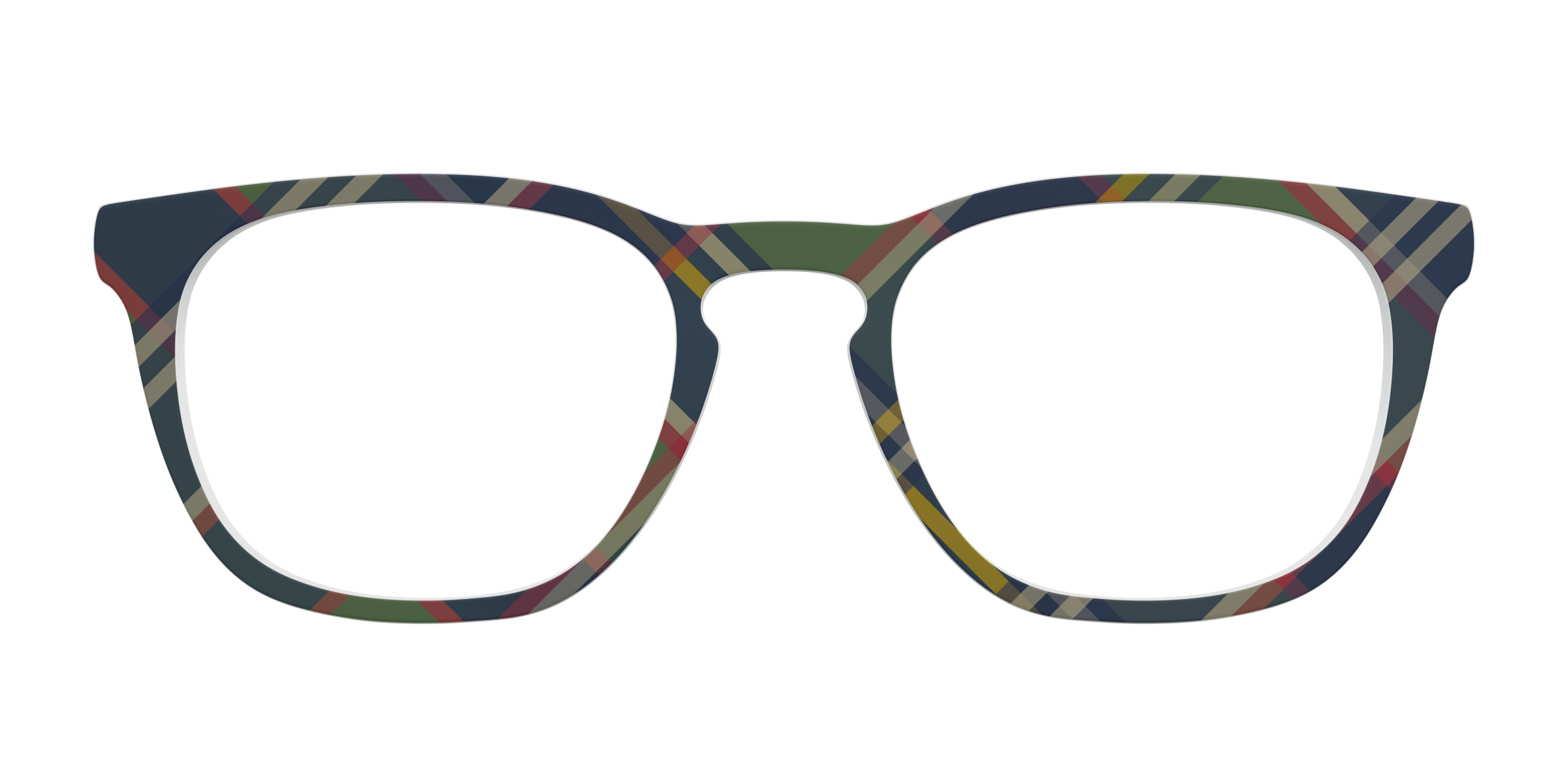 Pair Eyewear Solid Tops The Flannel Plaid top occhiali TK4