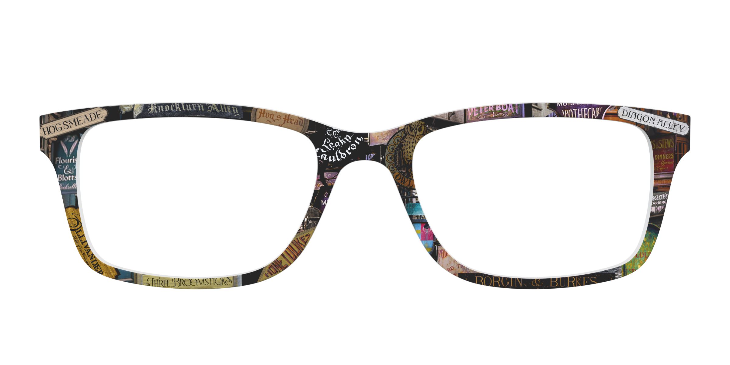 Pair Eyewear Wizarding Shops top frame Cedro marrone