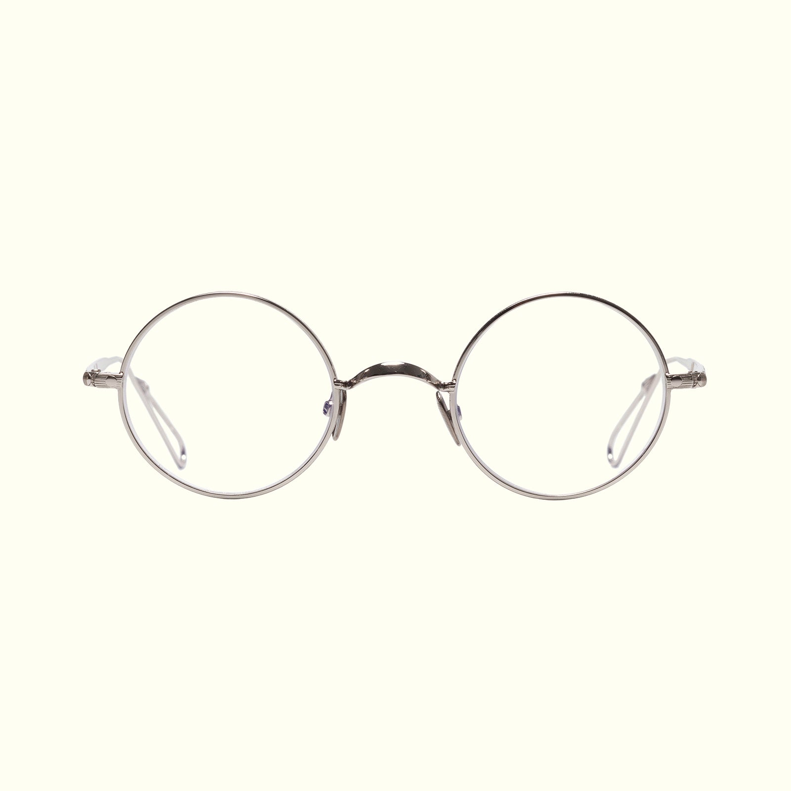 AHLEM Place Coluche occhiali da vista Antique Gold rotondi