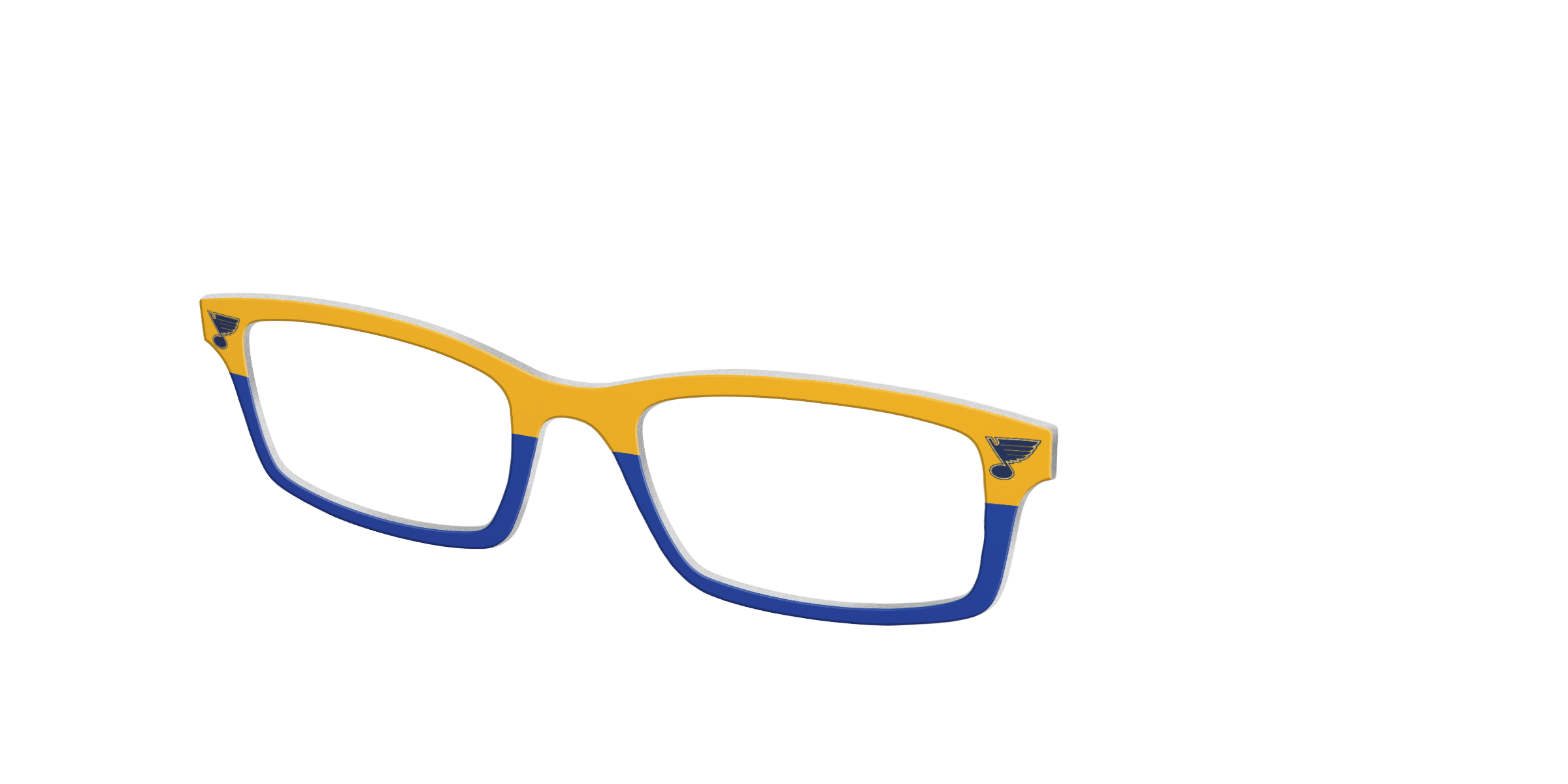Pair Eyewear School Spirit The Blues Split top occhiali blu