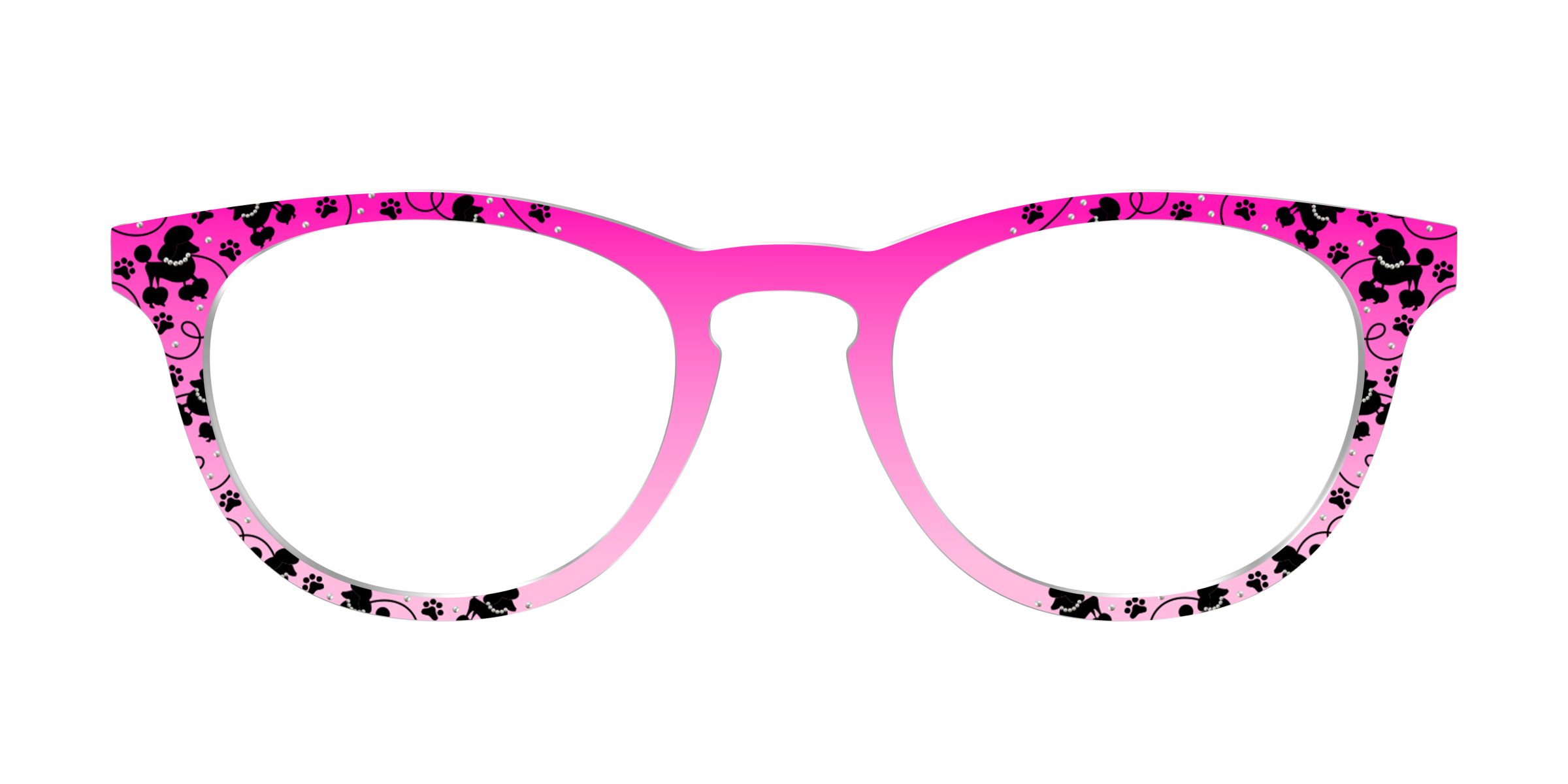 Pair Eyewear Sock Hop Pups topper occhiali DE03 cani
