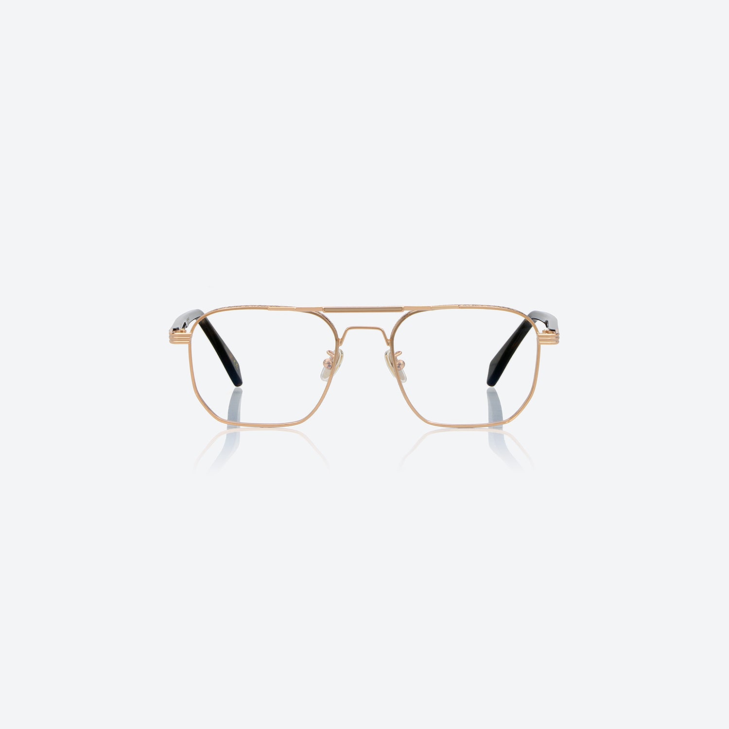 Monokol Evolved Boldness MK337 C4 occhiali da vista aviator metallo