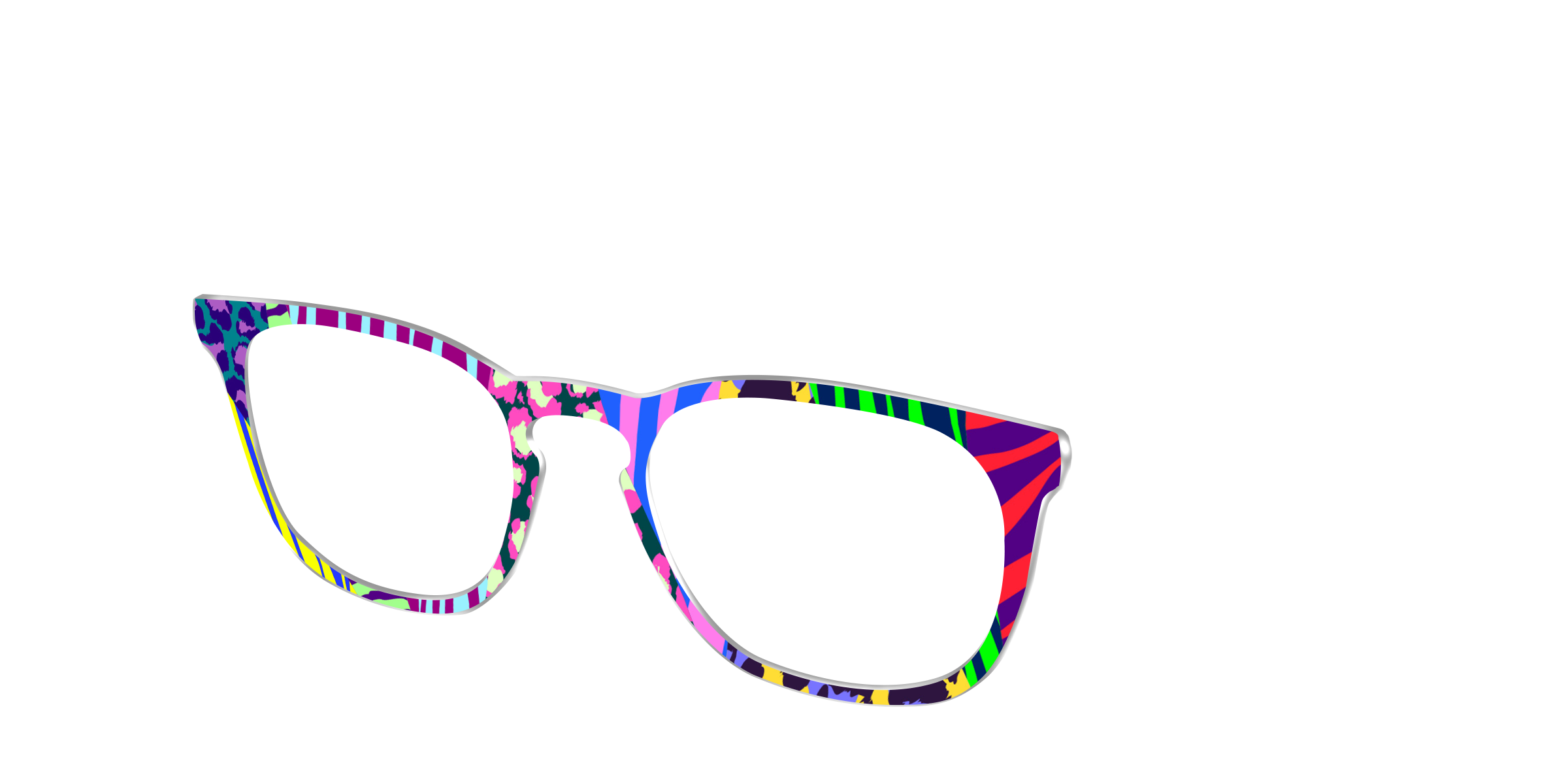 Pair Eyewear Design Electric Animal top occhiali Cedro