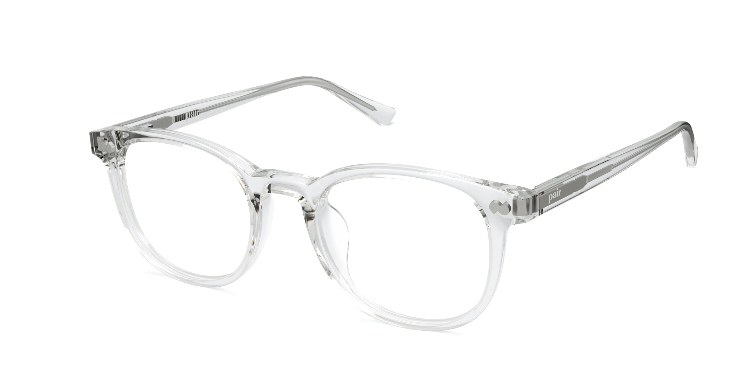 Pair Eyewear The Reese montatura vista stretta tonda nera