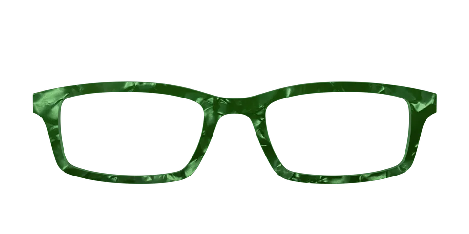 Pair Eyewear Design Tops The Peridot Pearl Marble top verde marmo