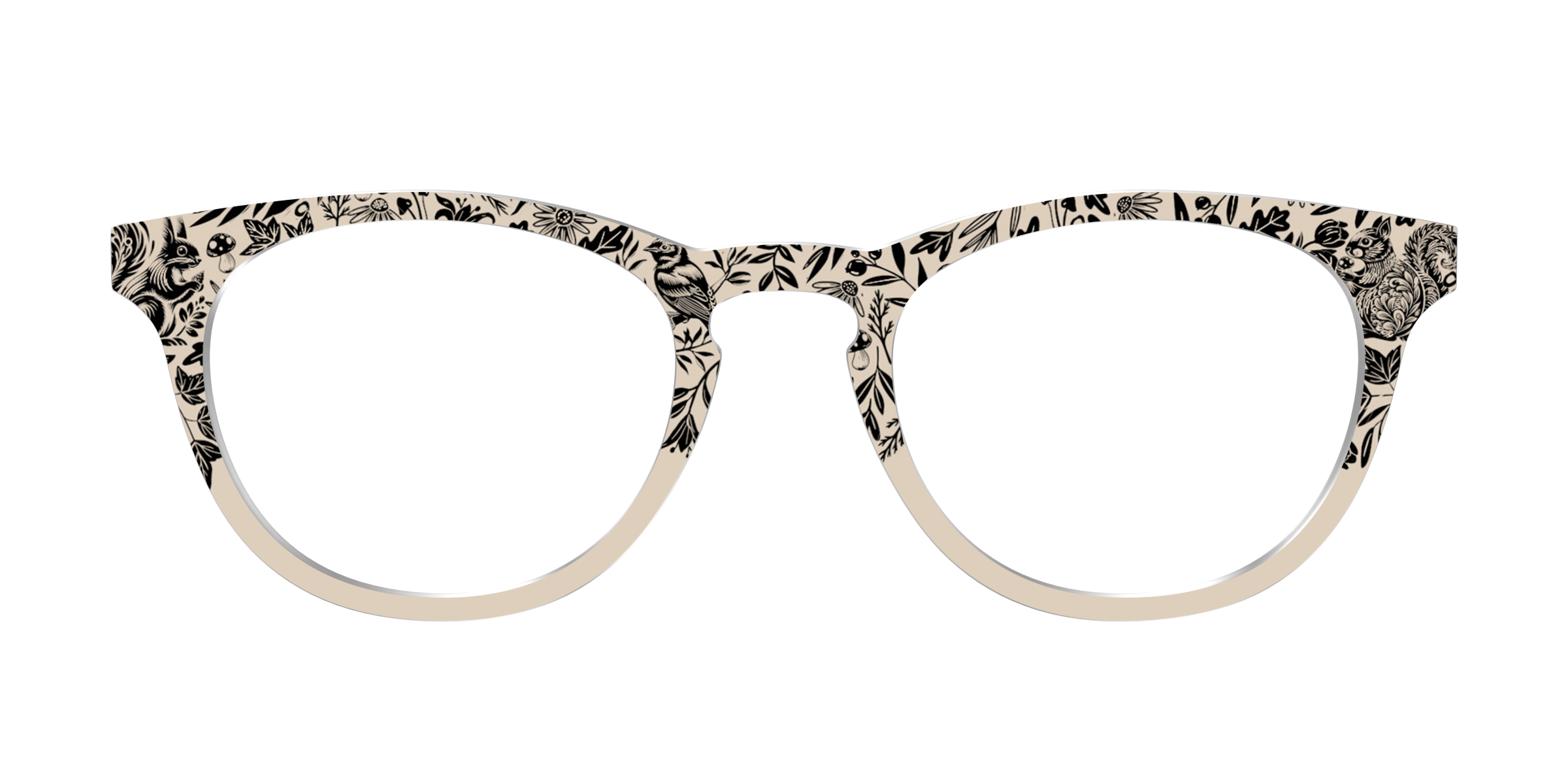 Pair Eyewear Design Tops Woodcut Squirrels top scoiattoli