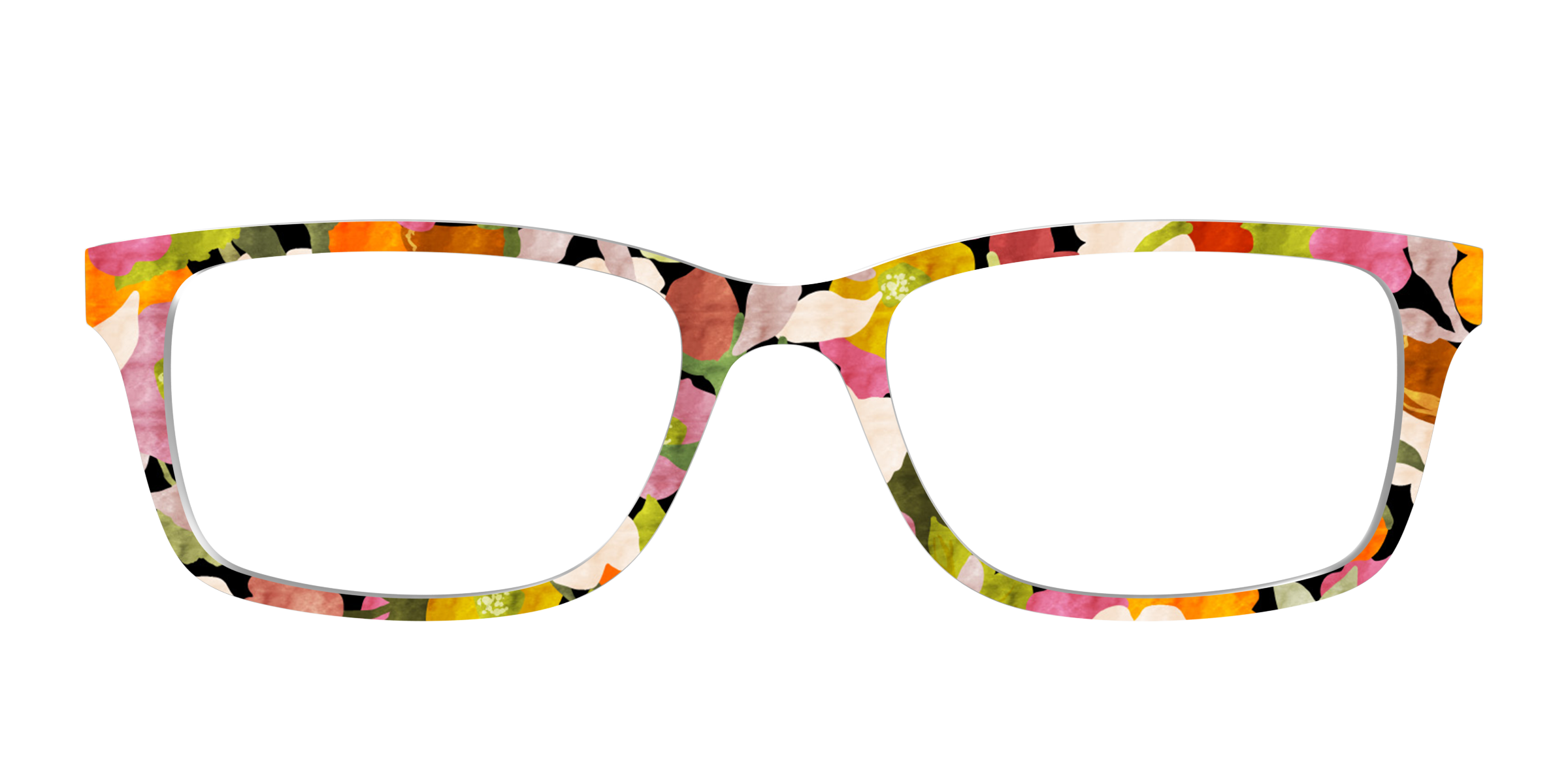 Pair Eyewear Design Tops Fallen Leaves Camouflage top mimetico