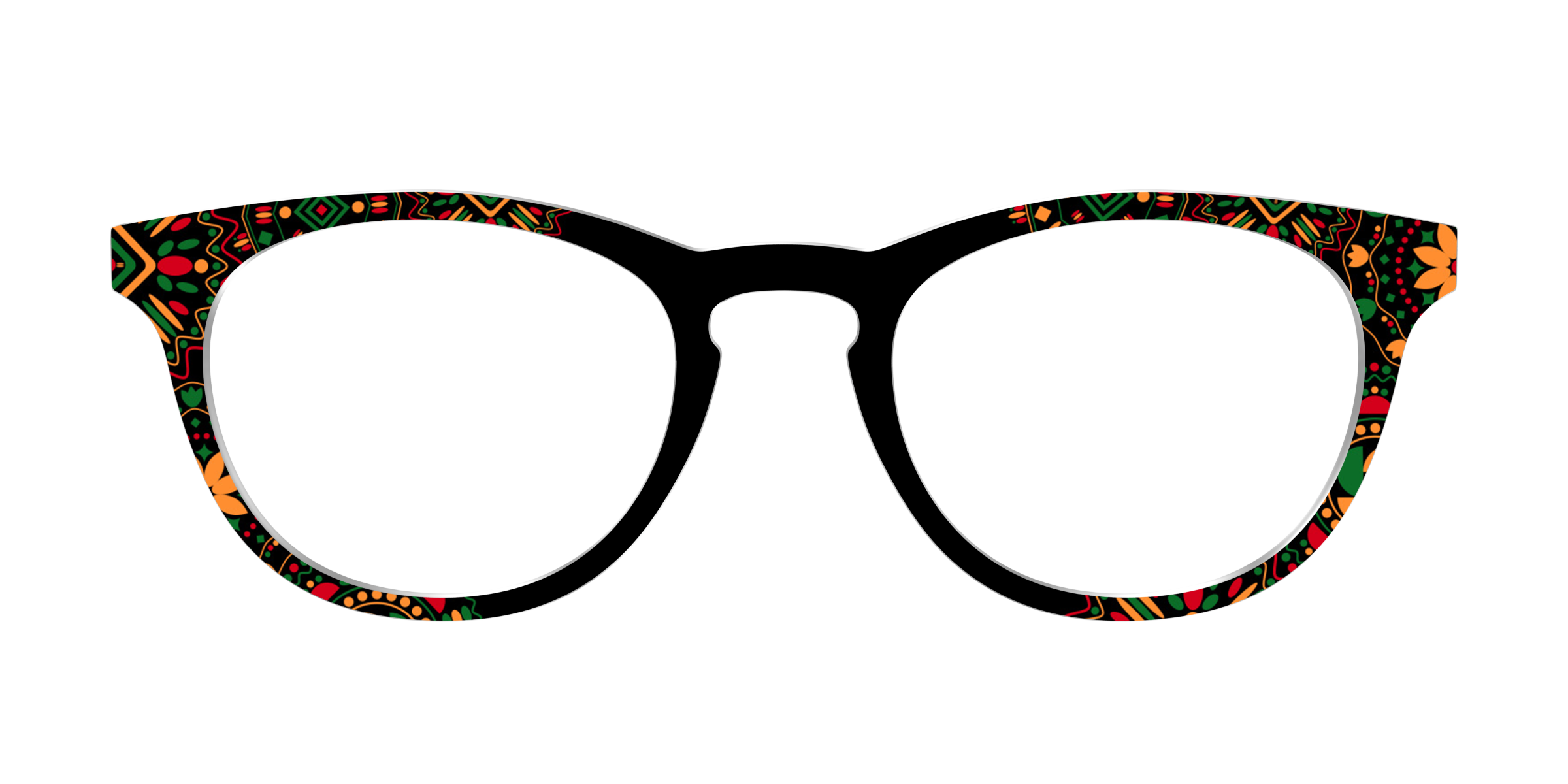 Pair Eyewear Design Tops Kwanzaa Medallion top Cedro