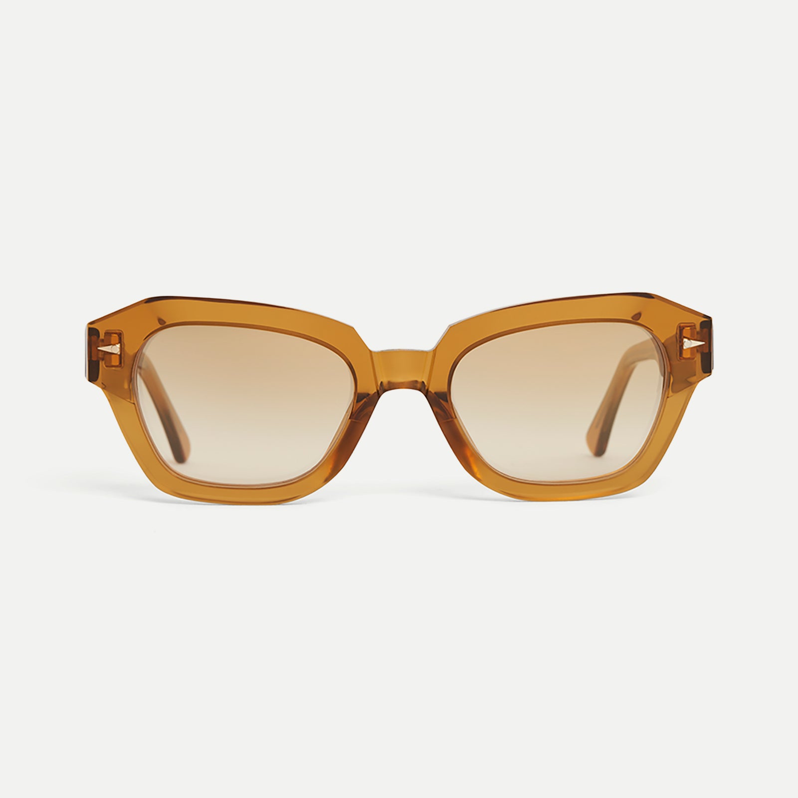 AHLEM Les Halles occhiali da sole verdi cat eye acetato