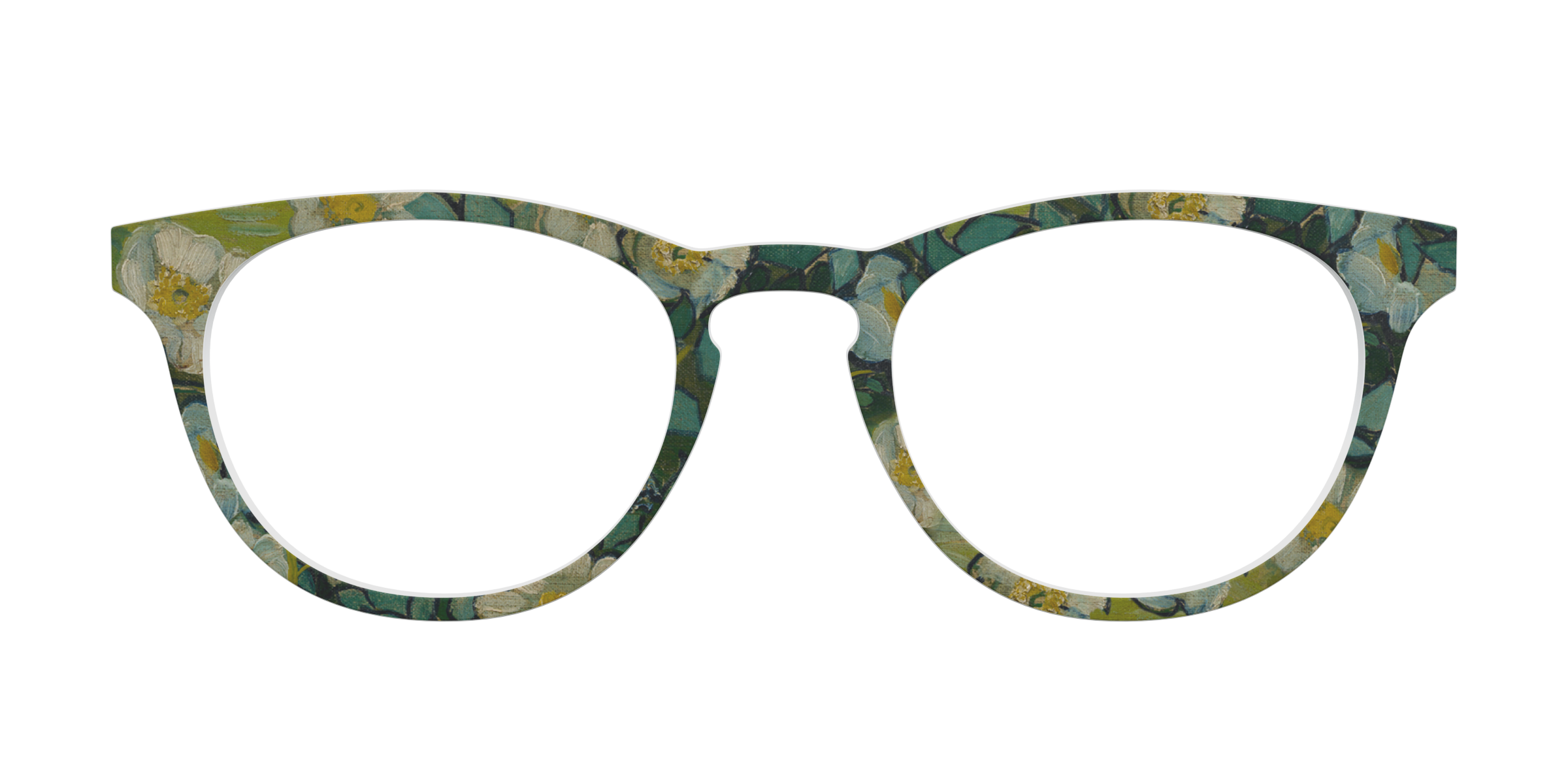 Pair Eyewear Collabs The Wild Roses top occhiali verde VG10
