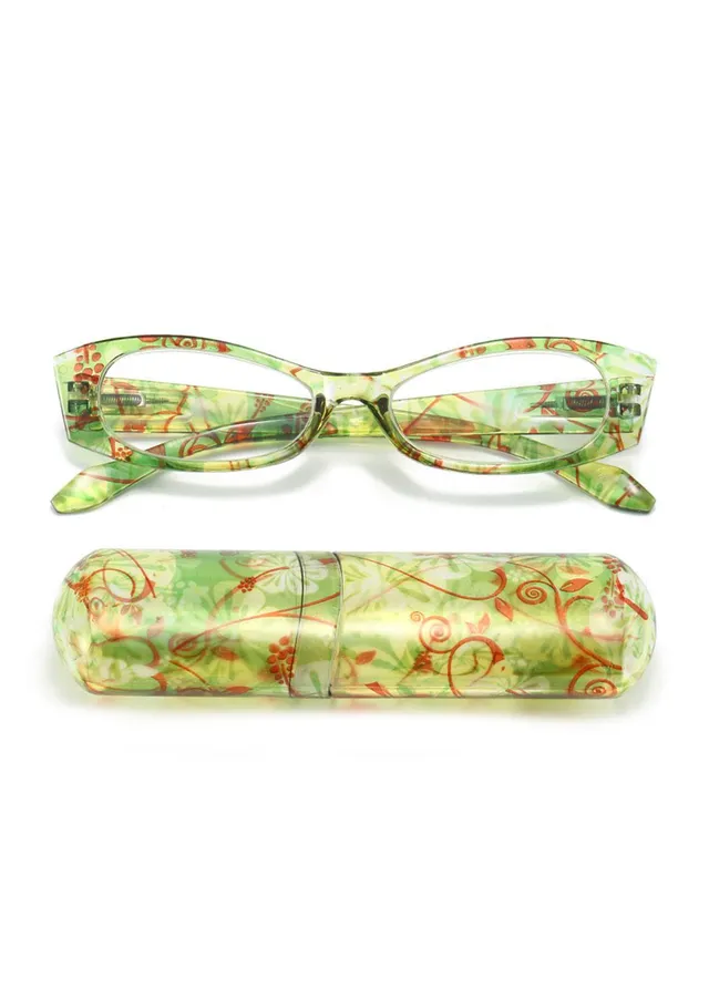 Ouyuan Reading Glasses 2026610 occhiali lettura tartarugati luce blu