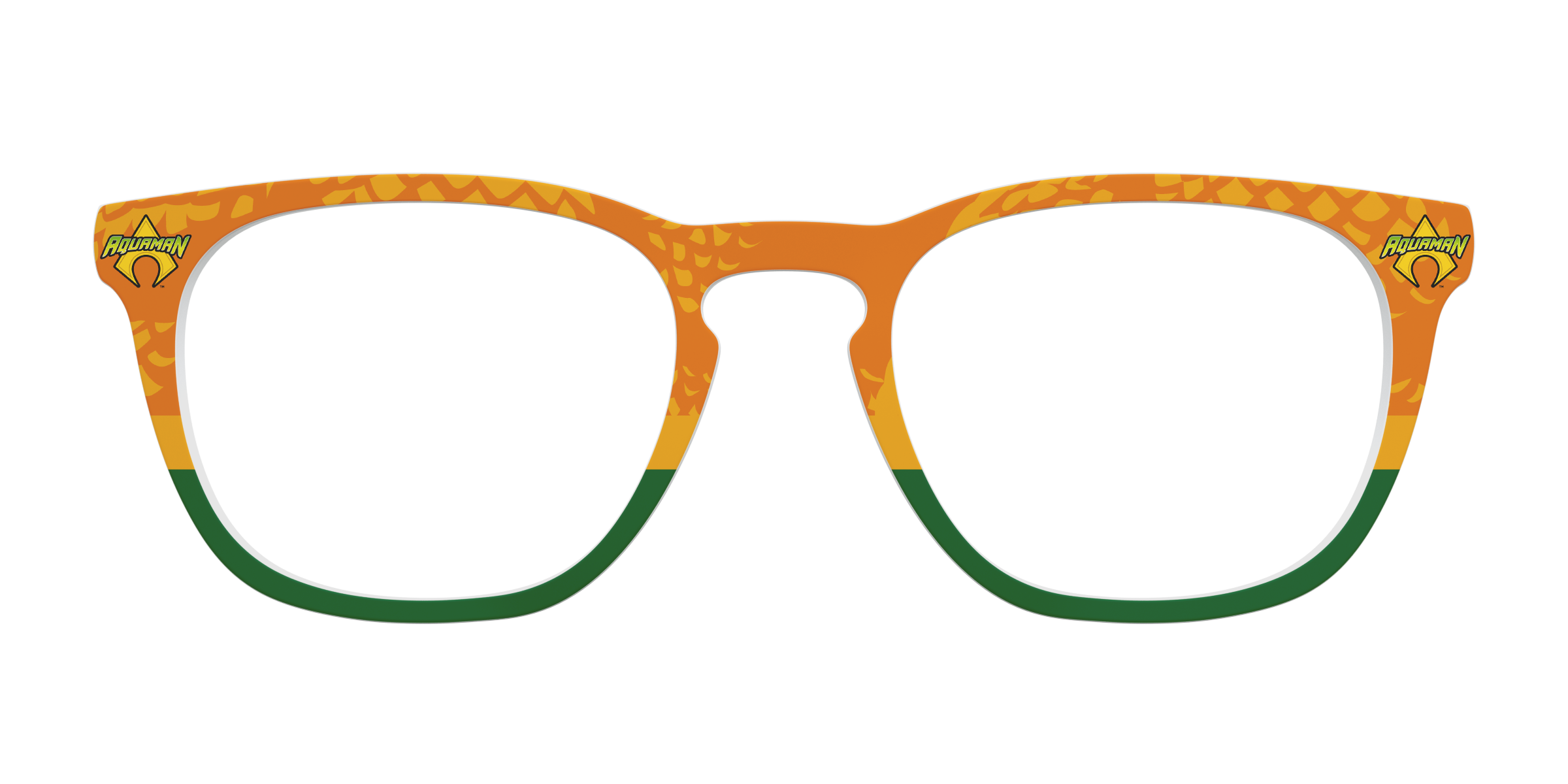Pair Eyewear Collabs The Aquaman top verde arancione