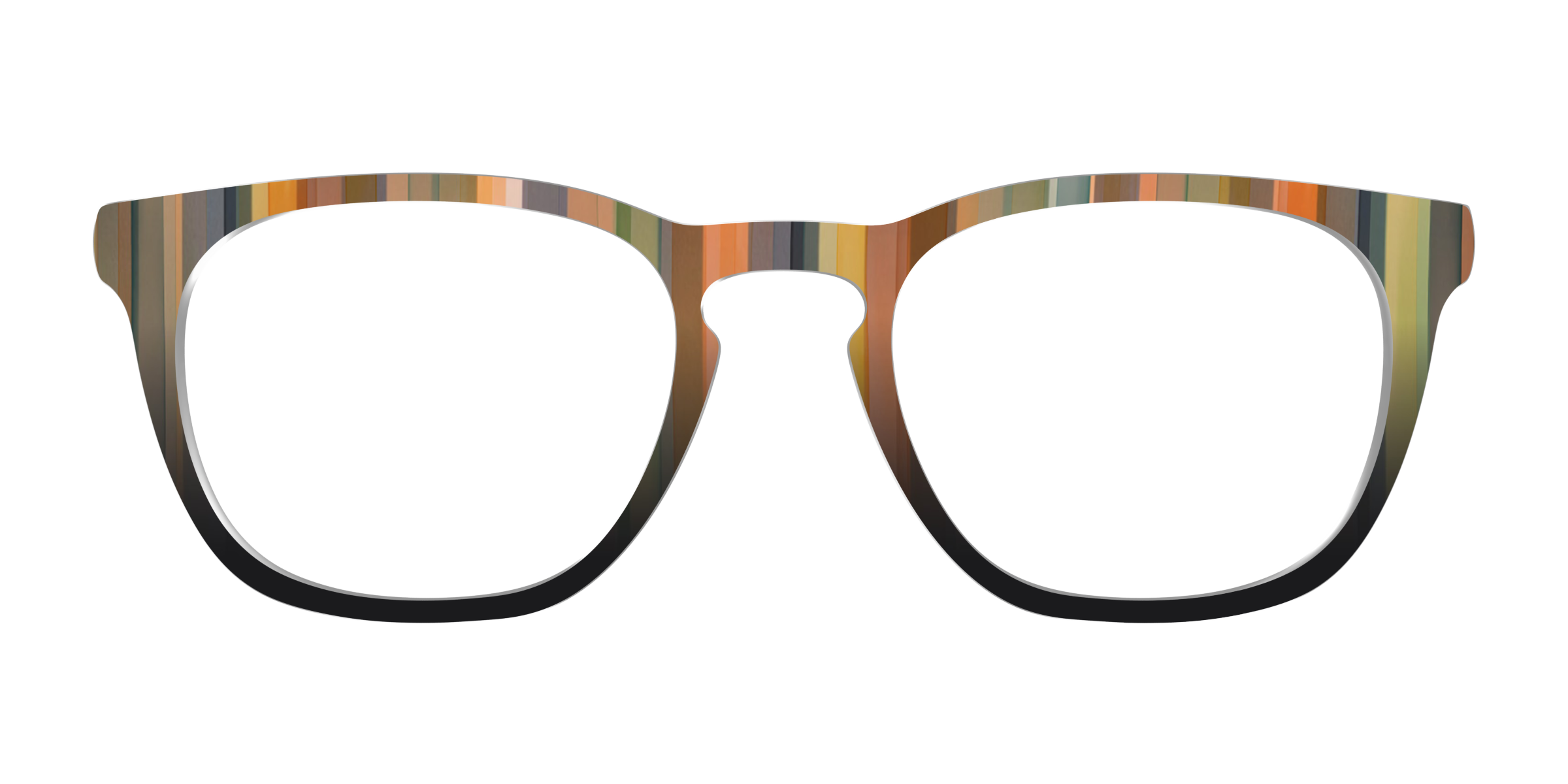 Pair Eyewear Design Tops Verdant Stripes top magnetico verde