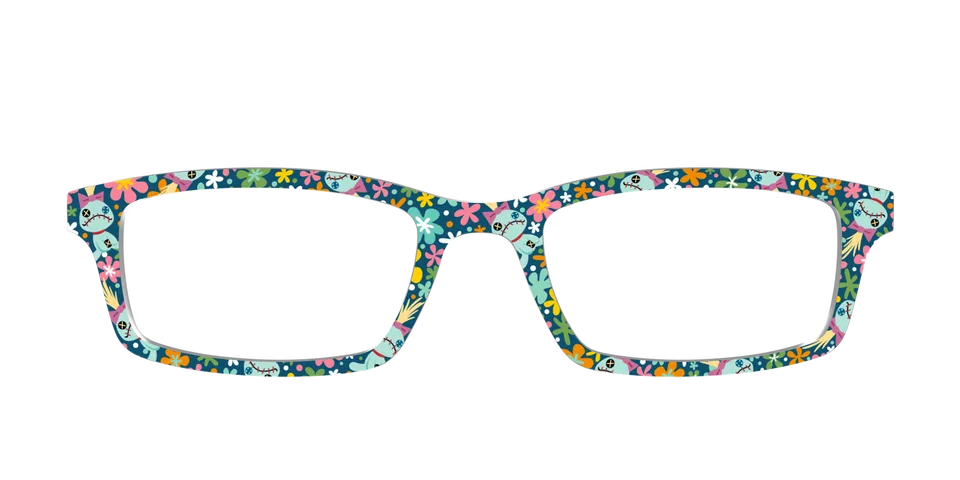 Pair Eyewear Collabs Scrump's Sew Sweet Floral top per occhiali floreale
