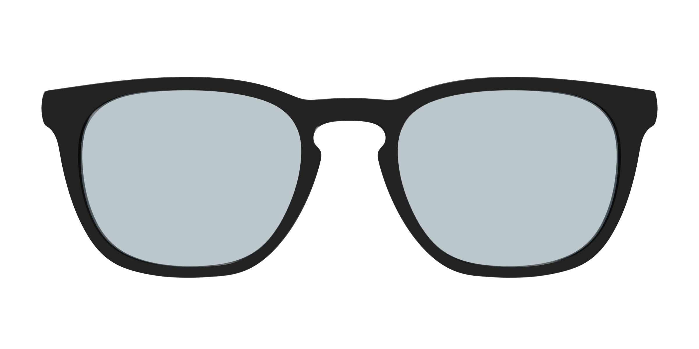 Pair Eyewear Design Tops Black Slate Blue topper occhiali Serra