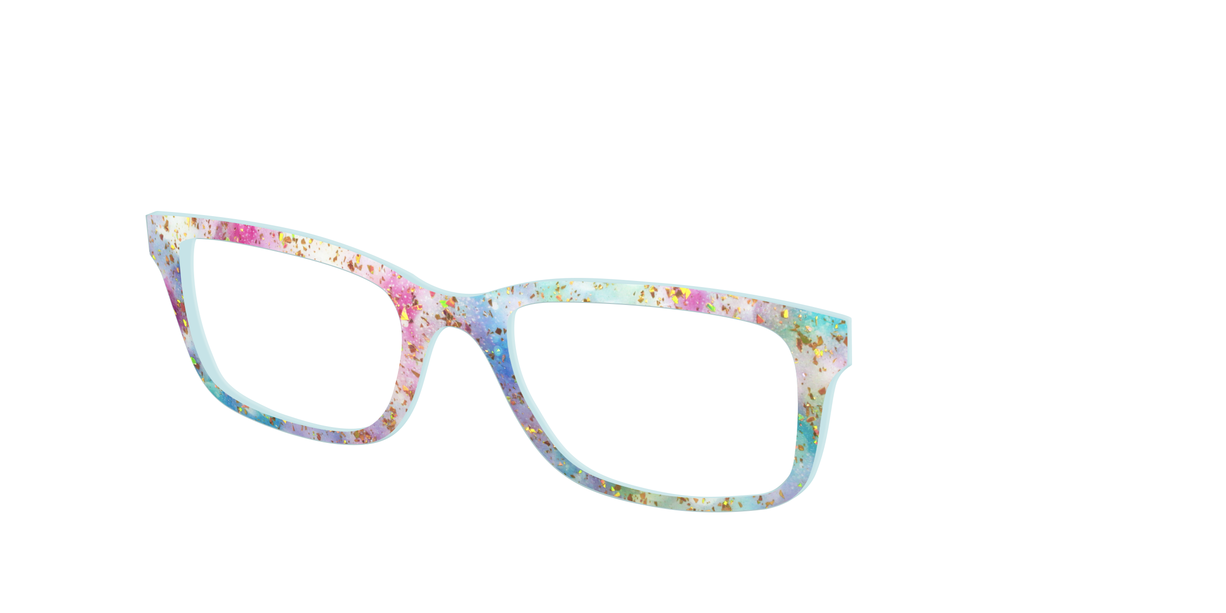 Pair Eyewear Design Tops Pixie Bokeh Gold top per occhiali