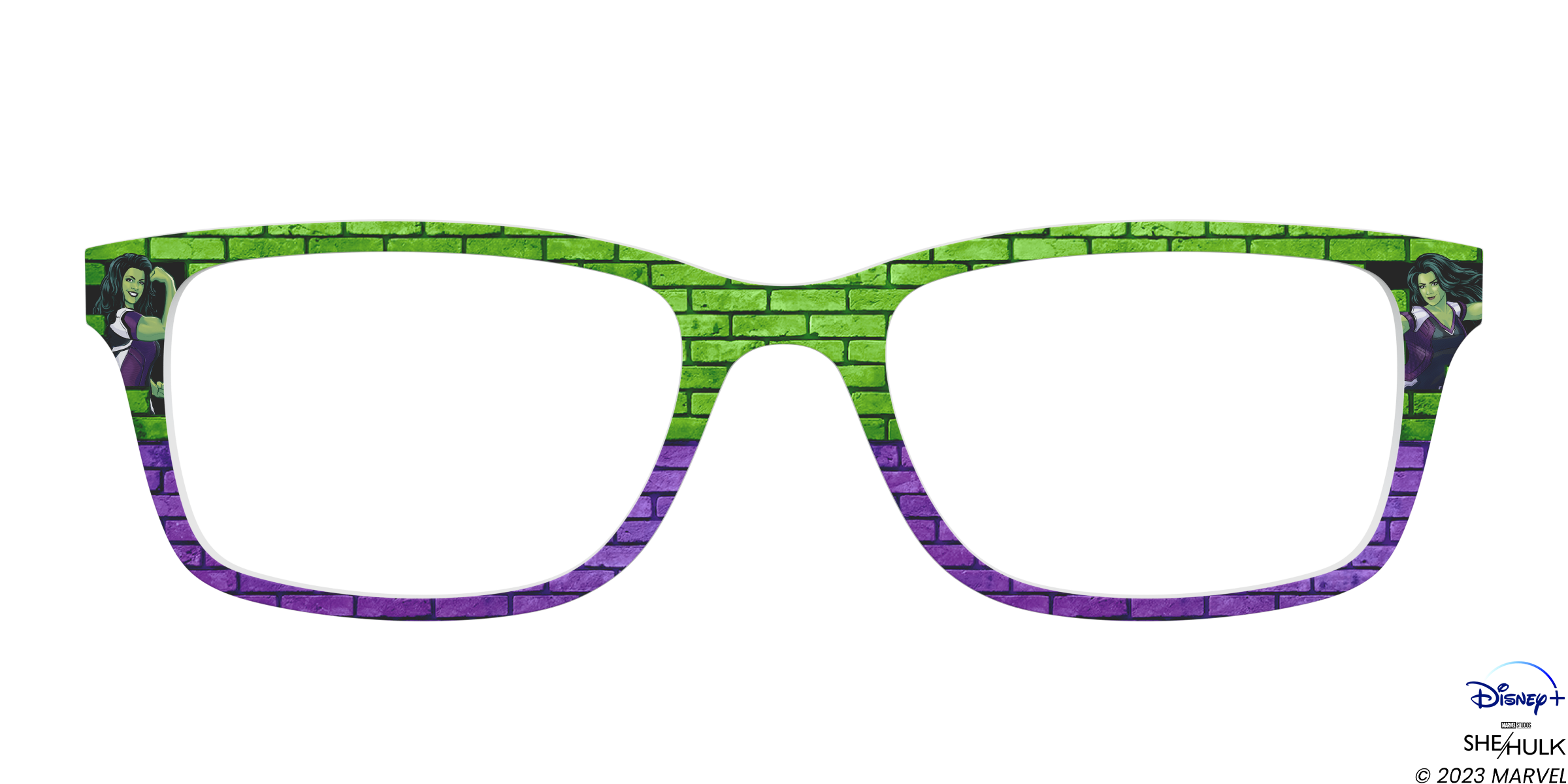 Pair Eyewear Collabs The She Hulk MR22 top occhiali verde