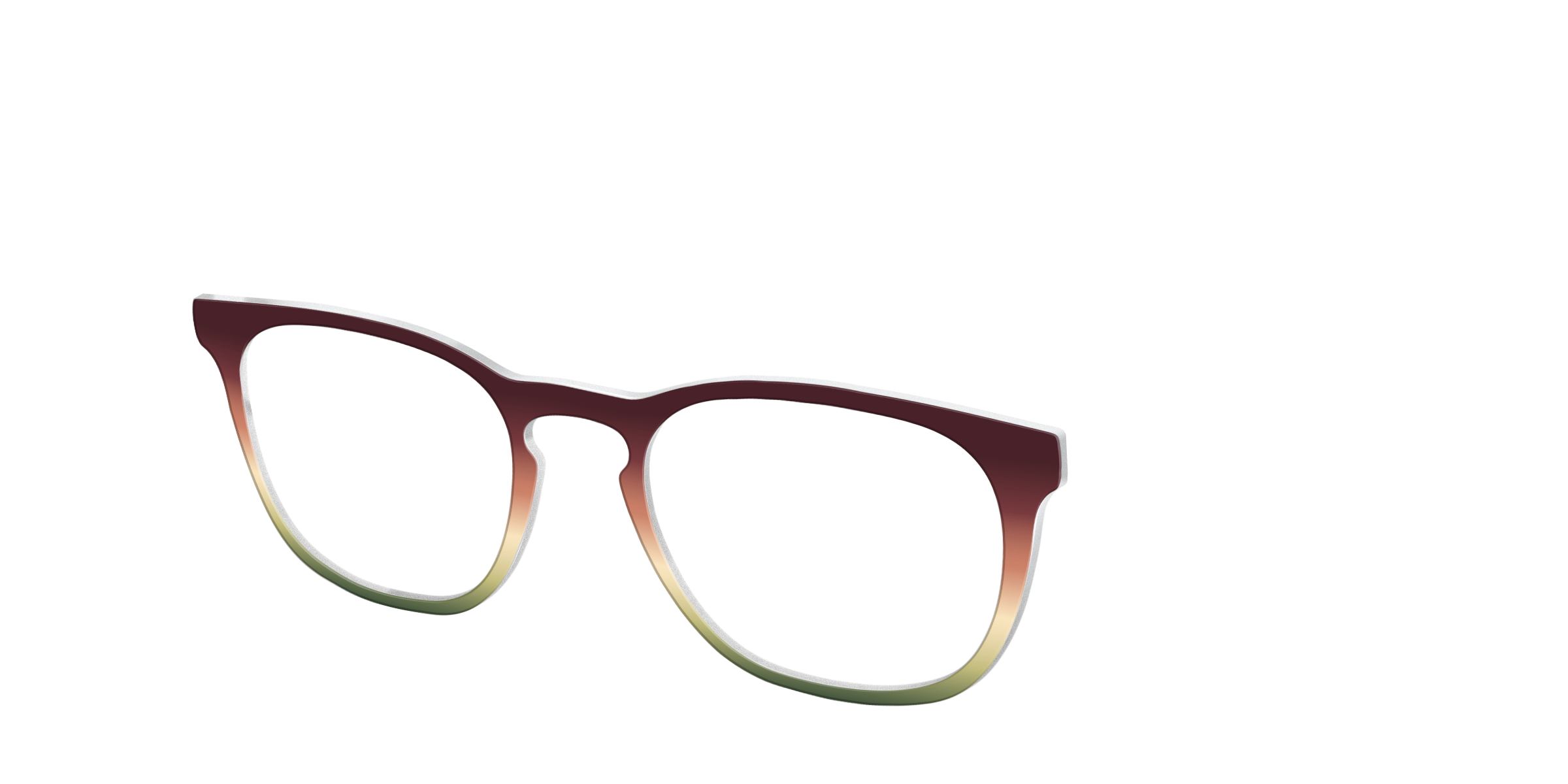 Pair Eyewear Solid Tops Acorn Moss Gradient top magnetico