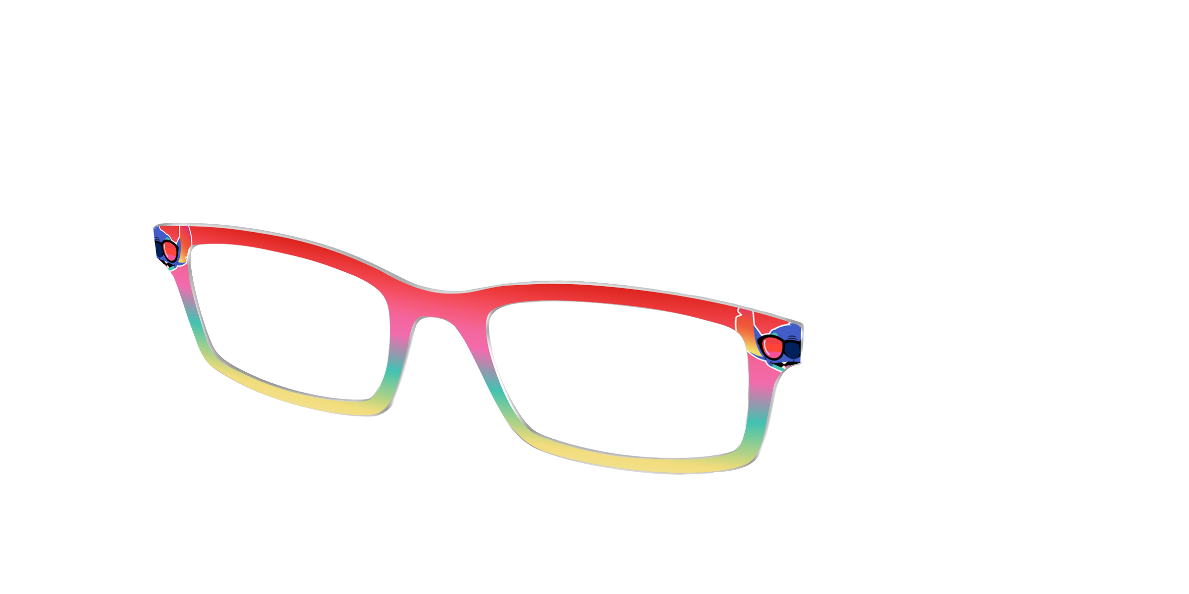 Pair Eyewear Collabs Beach Dreamin Gradient top magnetico
