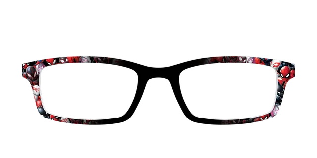 Pair Eyewear Collabs Team Spidey top occhiali rosso blu