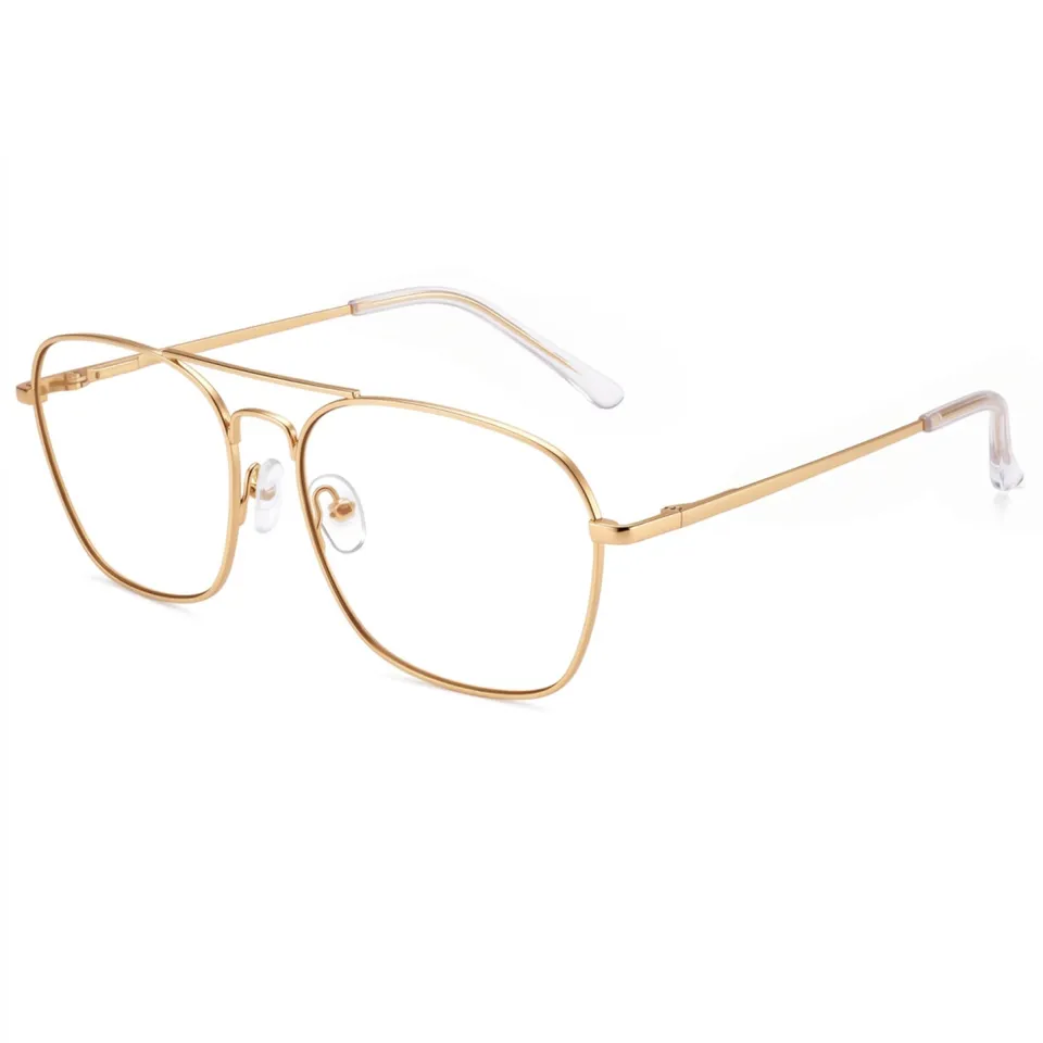 JM Occhiali Luce Blu Antiriflesso Dorata Schermo PC