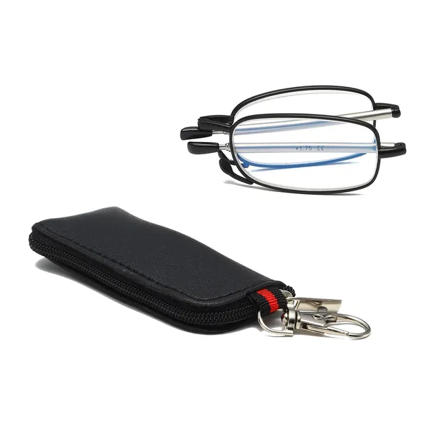 Hubeye Ultra Thin Folding Reading Glasses telescopici 2.0 portachiavi