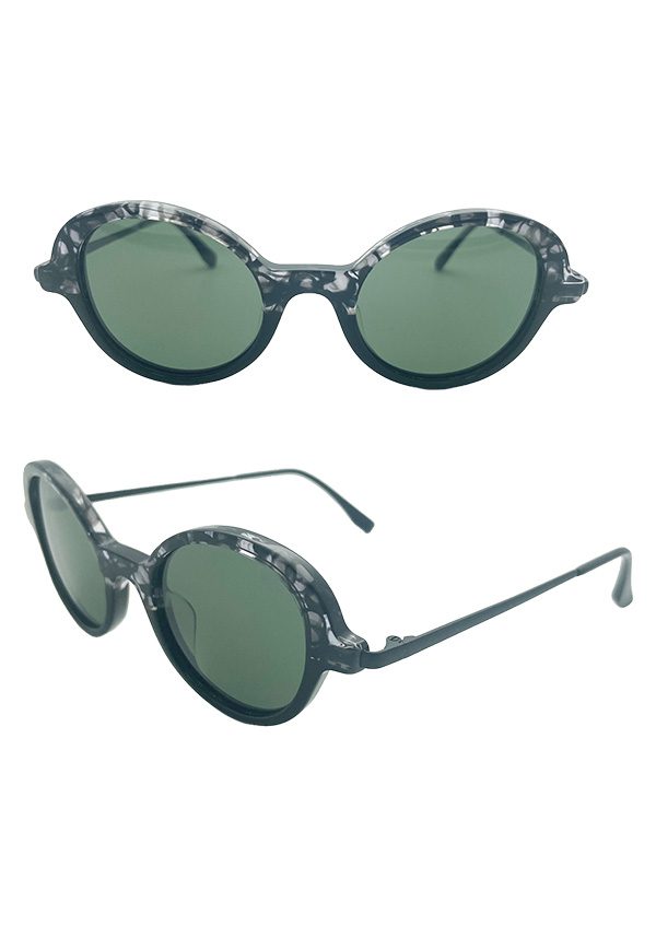 Ouyuan NSA24111 occhiali da sole donna ovali acetato