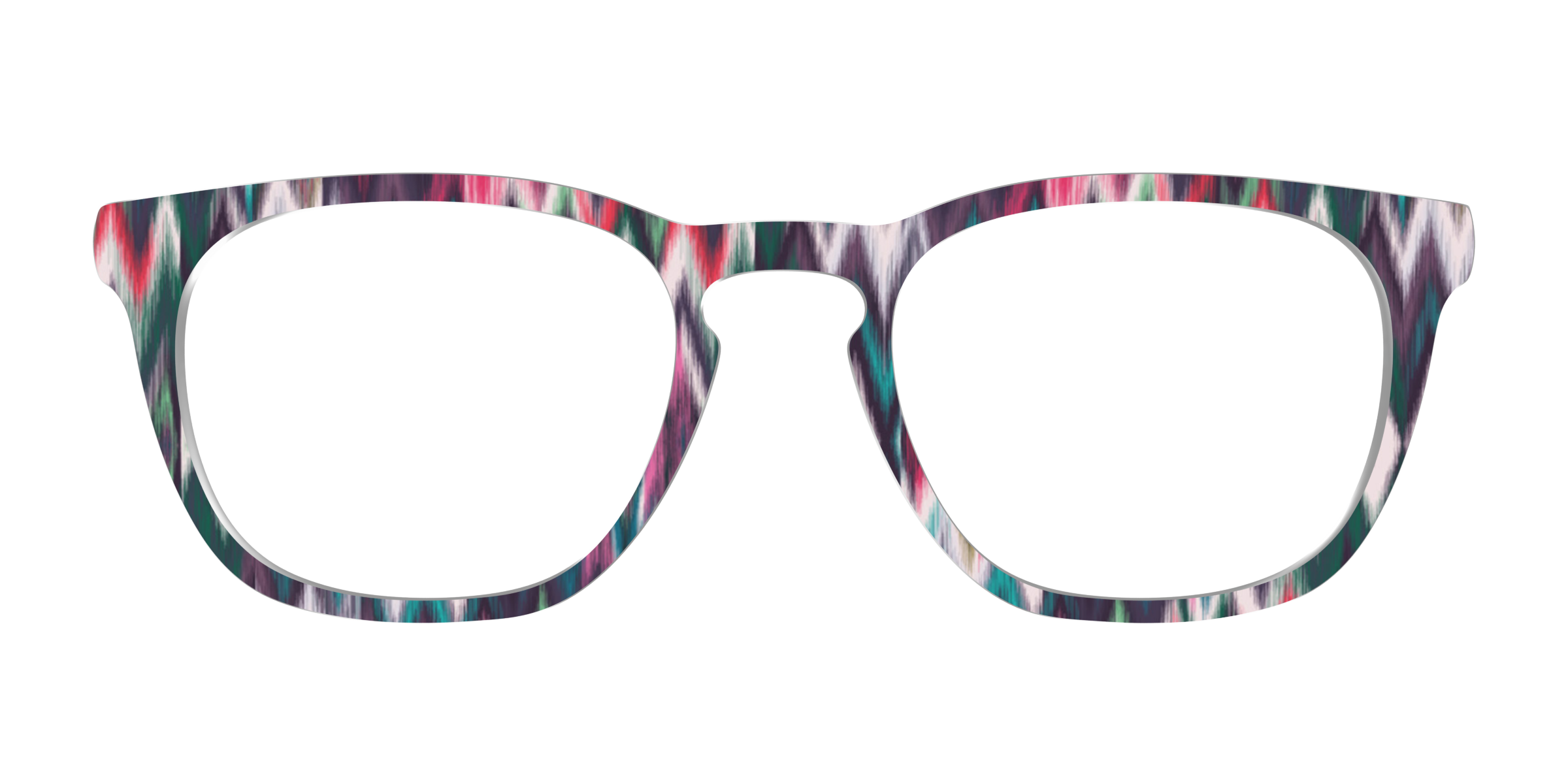 Pair Eyewear Design Tops The Teal Ikat top occhiali AT23