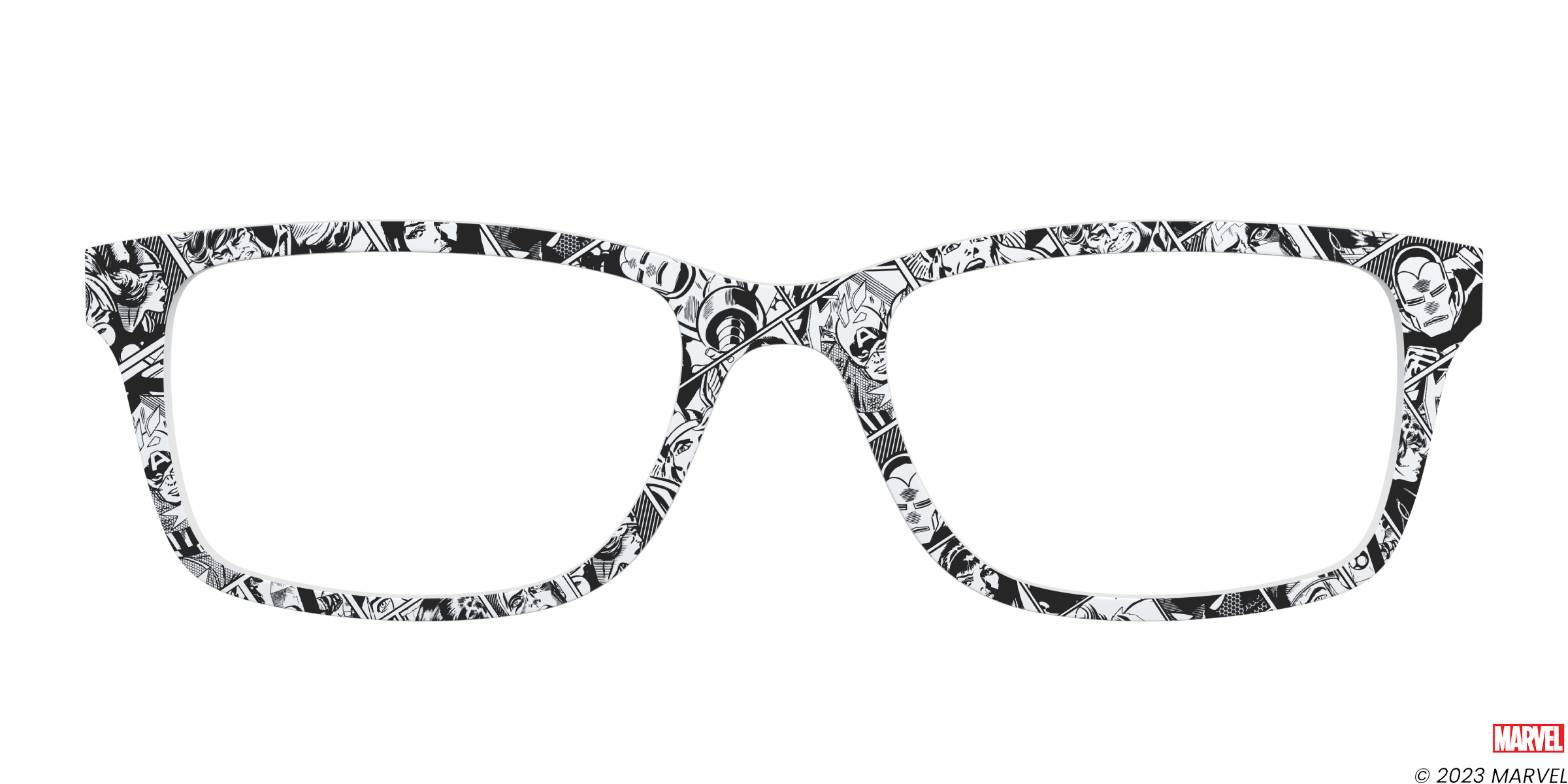 Pair Eyewear Collabs The Marvel Comics topper fumetti