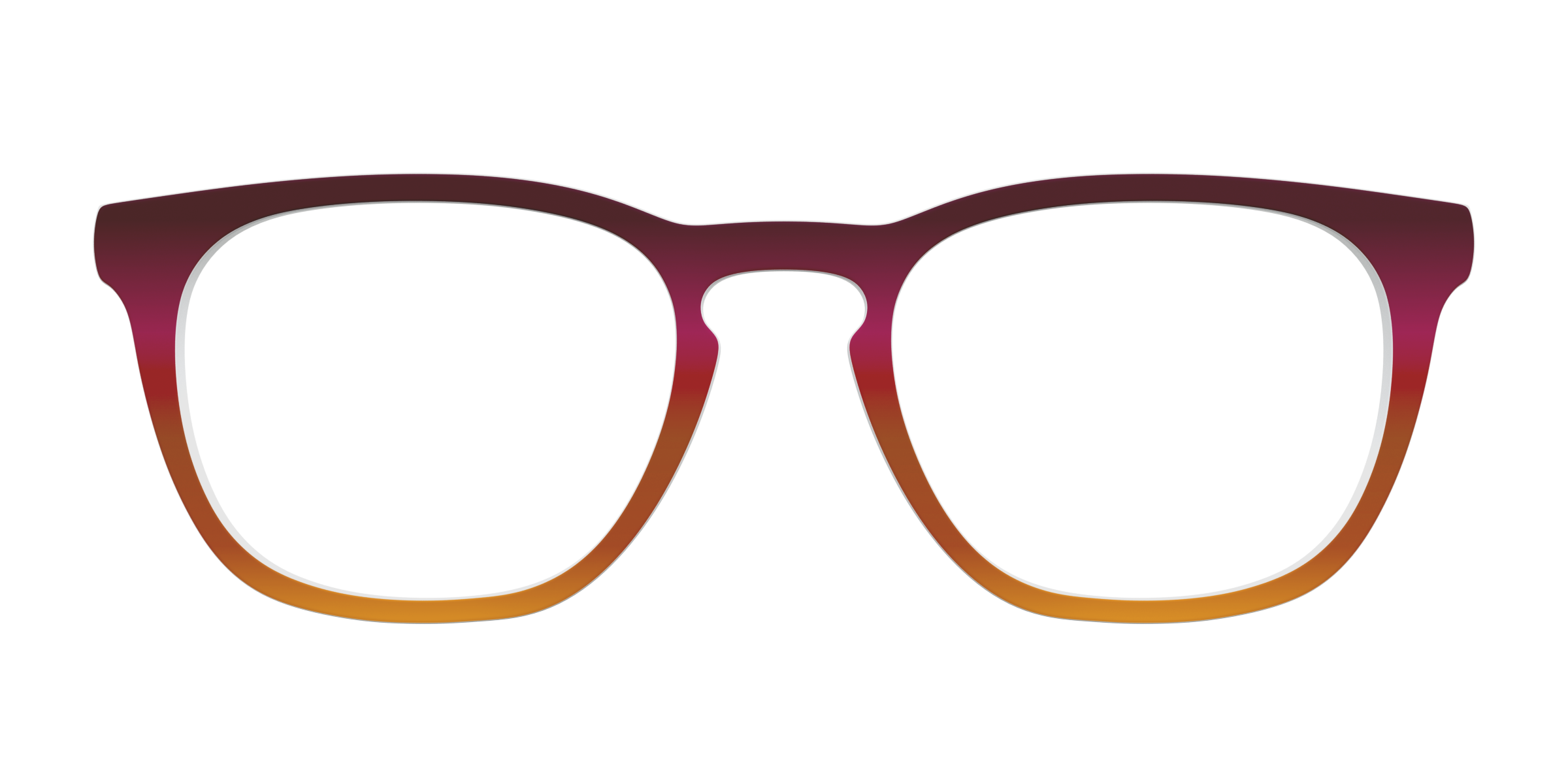 Pair Eyewear Solid Tops Umber Ochre cover sfumato marrone