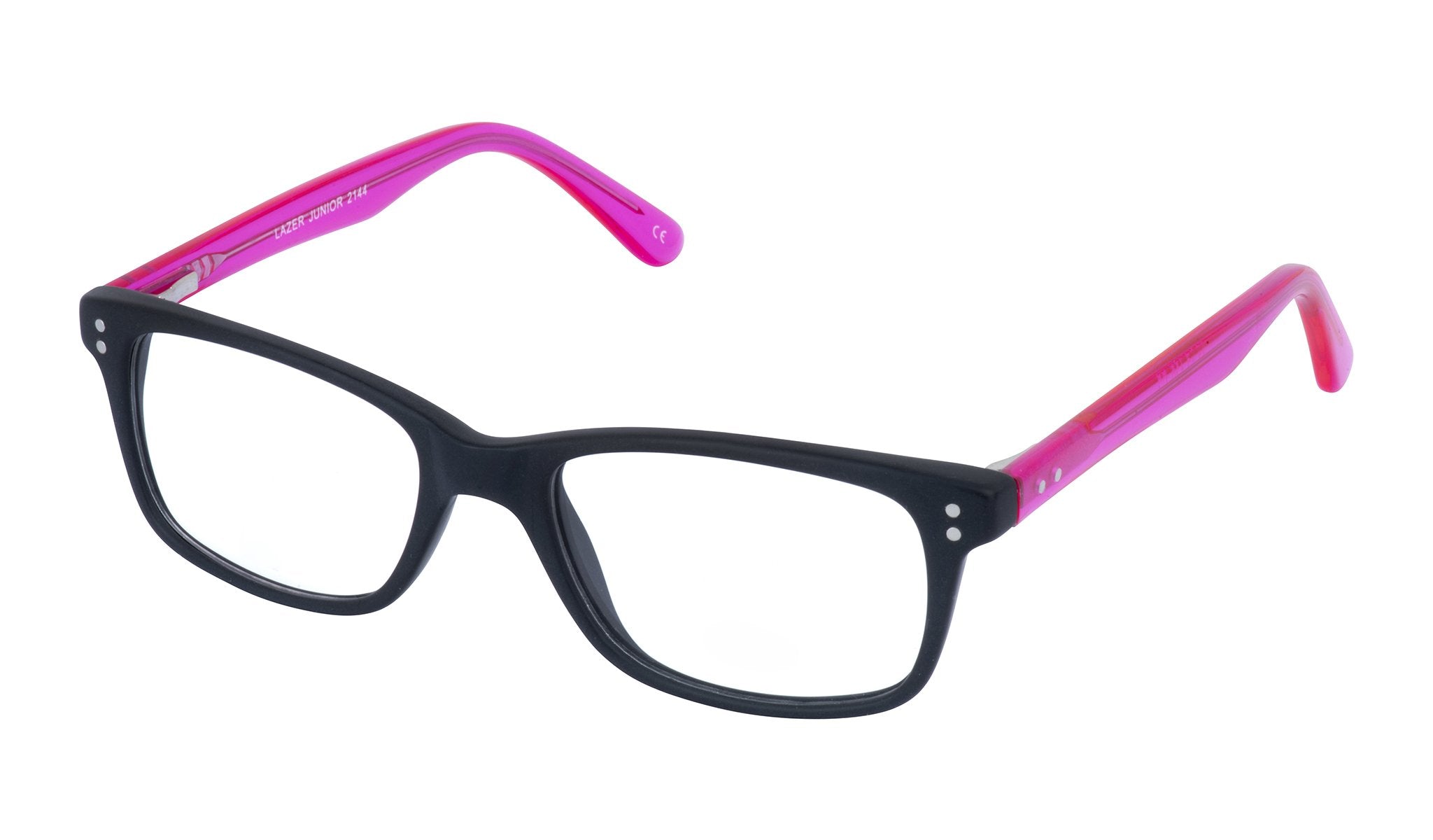 Lazer Junior 2144 occhiali vista bambini nero 47-17-130