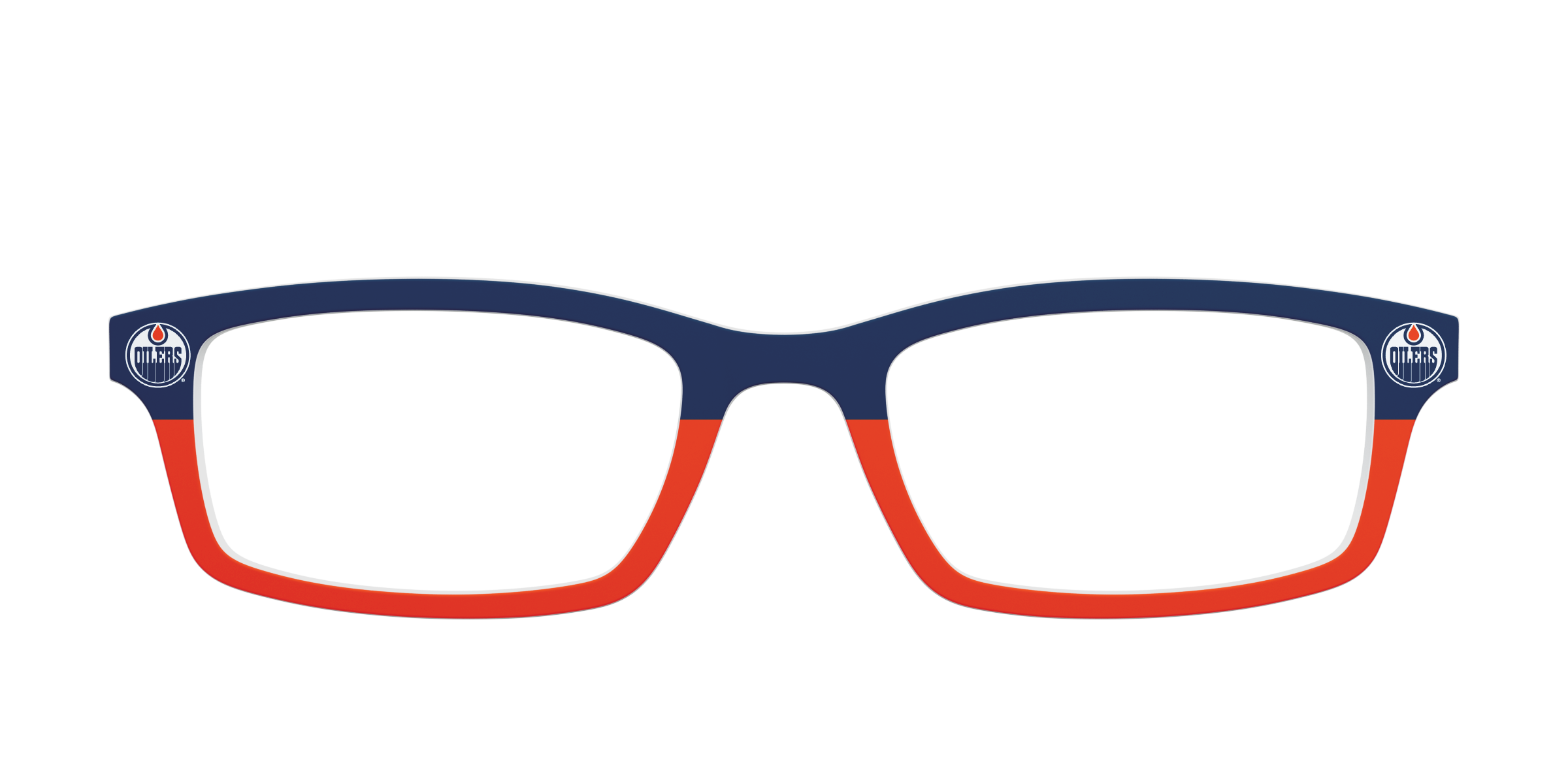 Pair Eyewear School Spirit Oilers Split cover occhiali blu