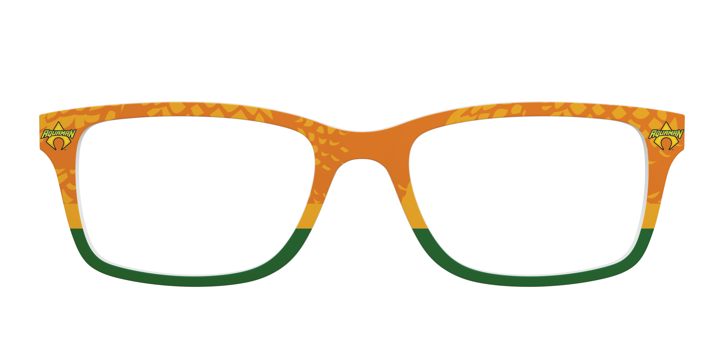 Pair Eyewear Collabs The Aquaman top verde arancione