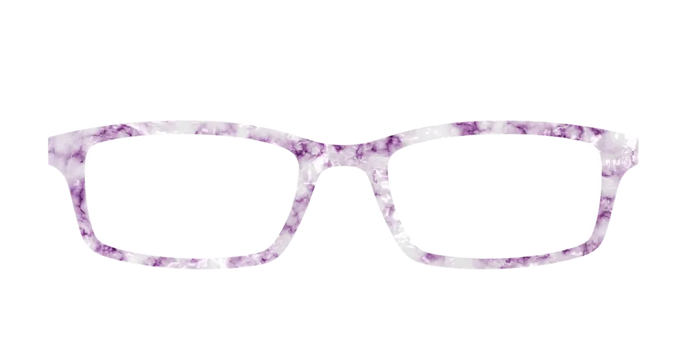 Pair Design Tops The Violet Pearl Marble top occhiali viola perla