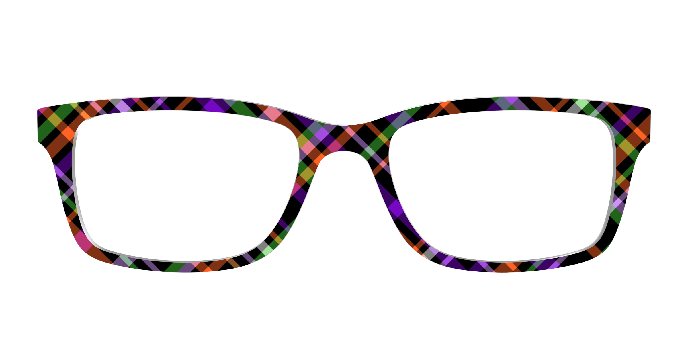Pair Eyewear Design Tops Hexed Plaid top scozzese Brook