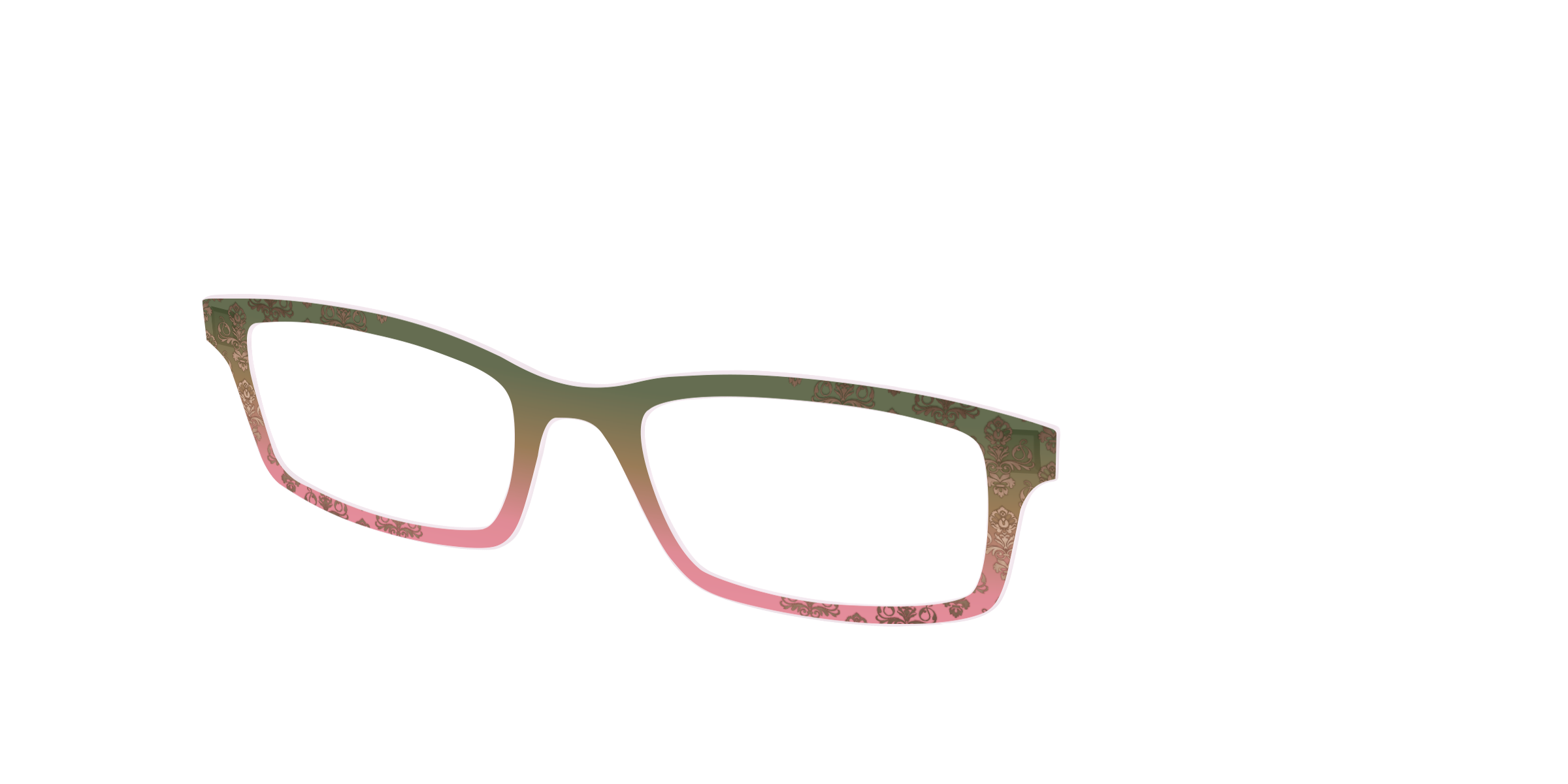 Pair Eyewear Design Olive Rose Trellis top occhiali