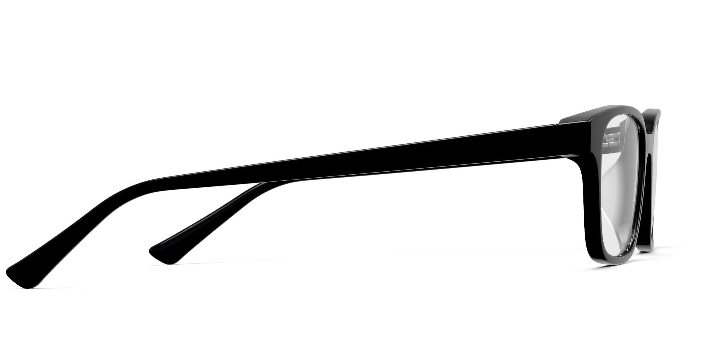 Pair Eyewear The Finley montatura vista rettangolare stretta nera