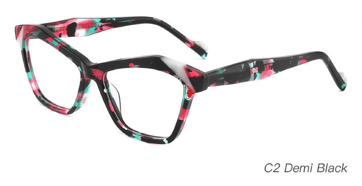 Ouyuan NOA23008 montatura occhiali acetato colorata