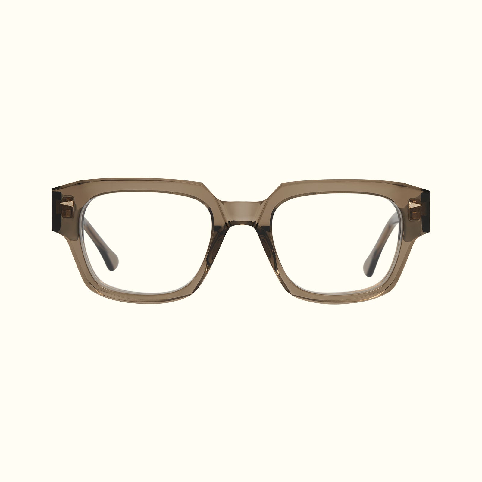 AHLEM Rivoli montatura vista Dark Turtle acetato oro